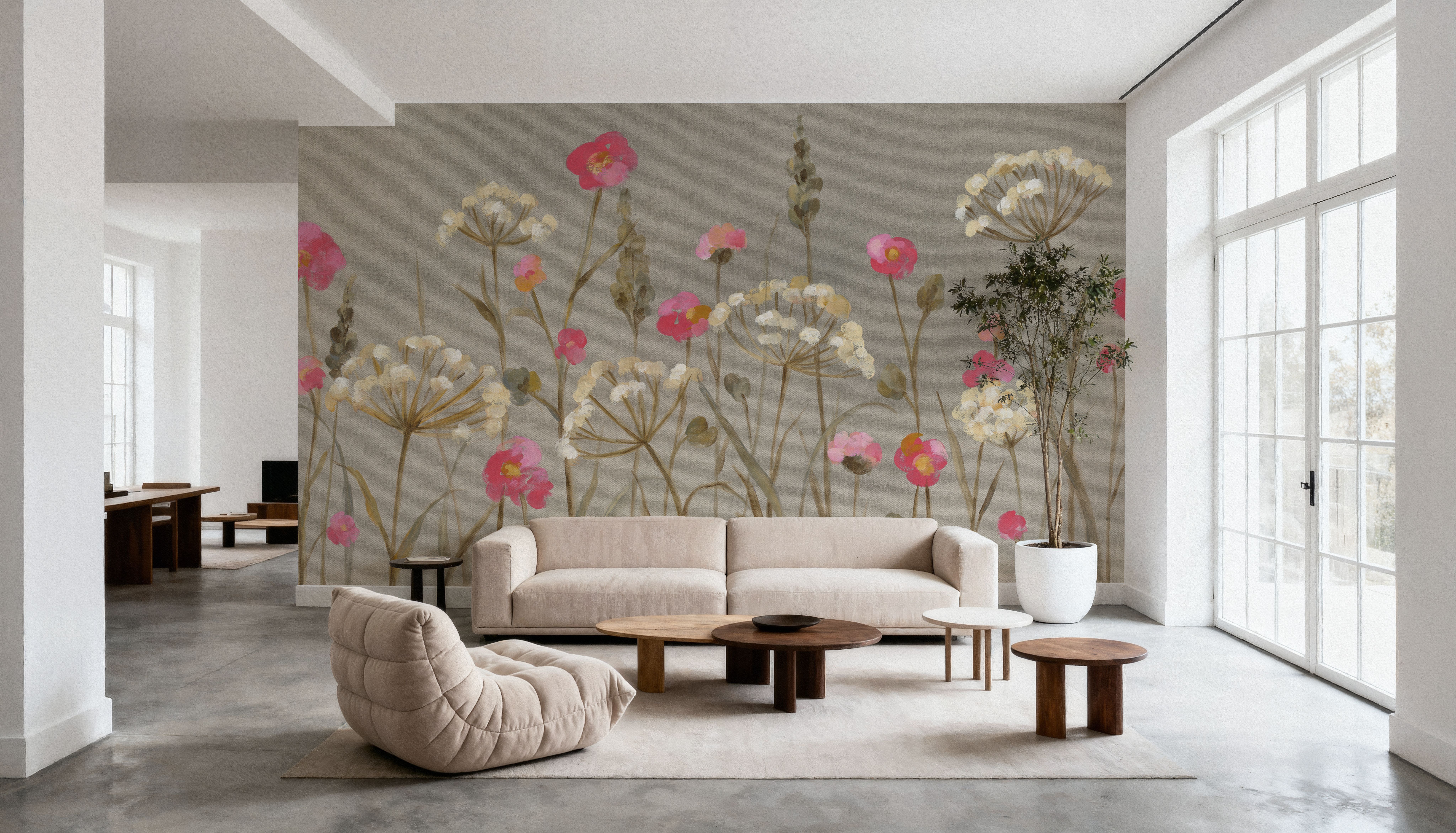 Delicate Garden Canvas