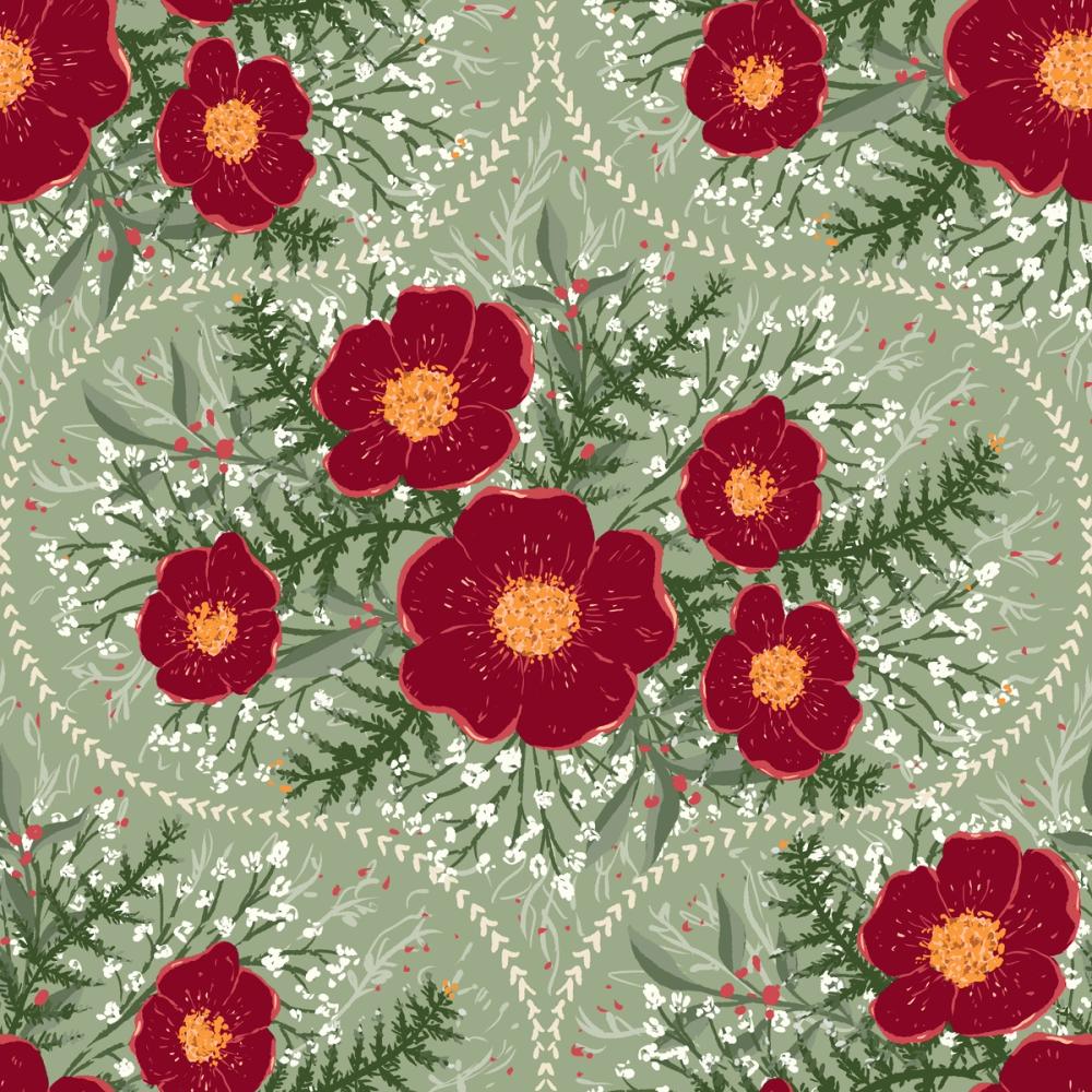 Yuletide Camelia, Artichoke