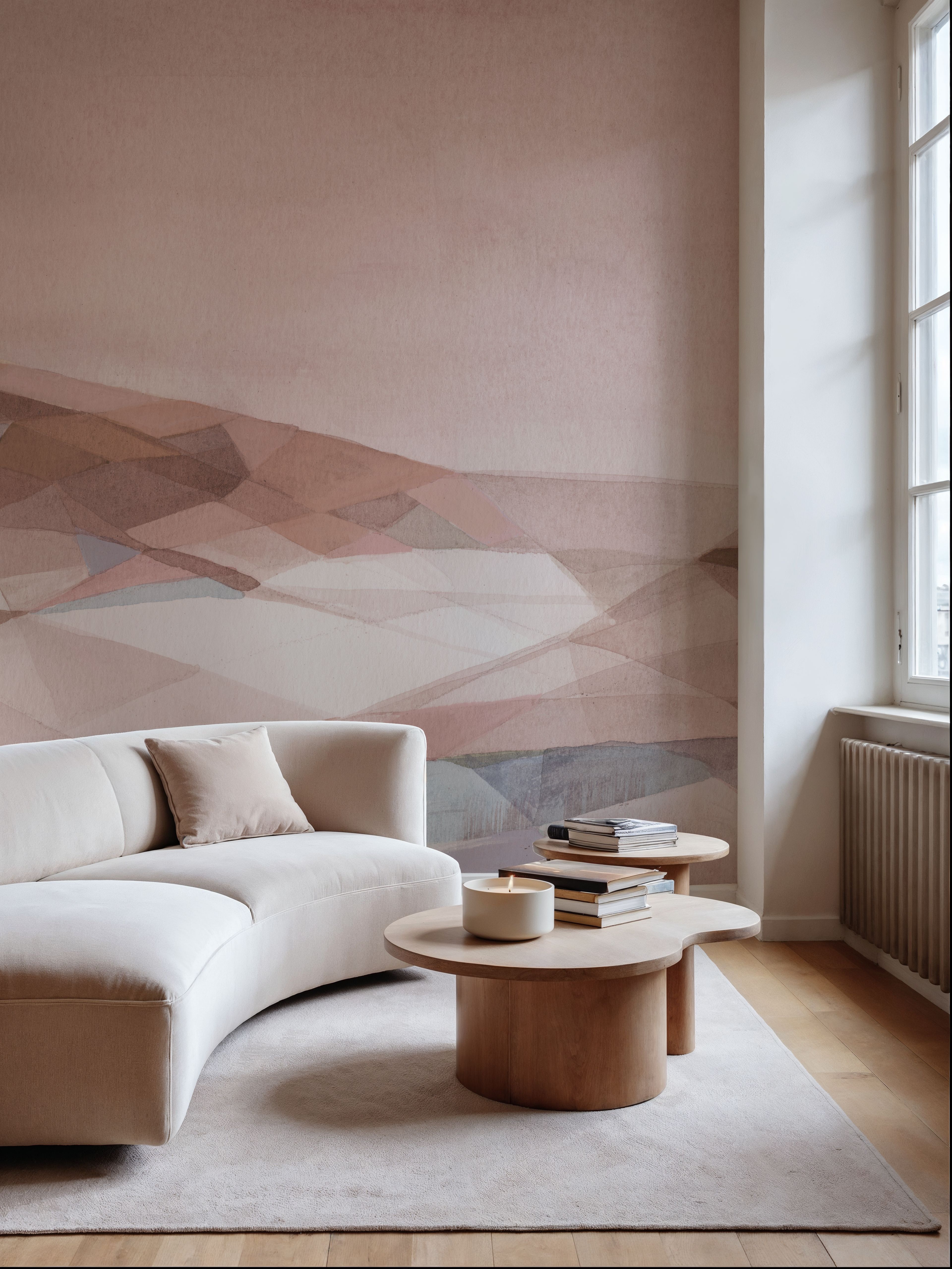 Warm Geometric Mountain