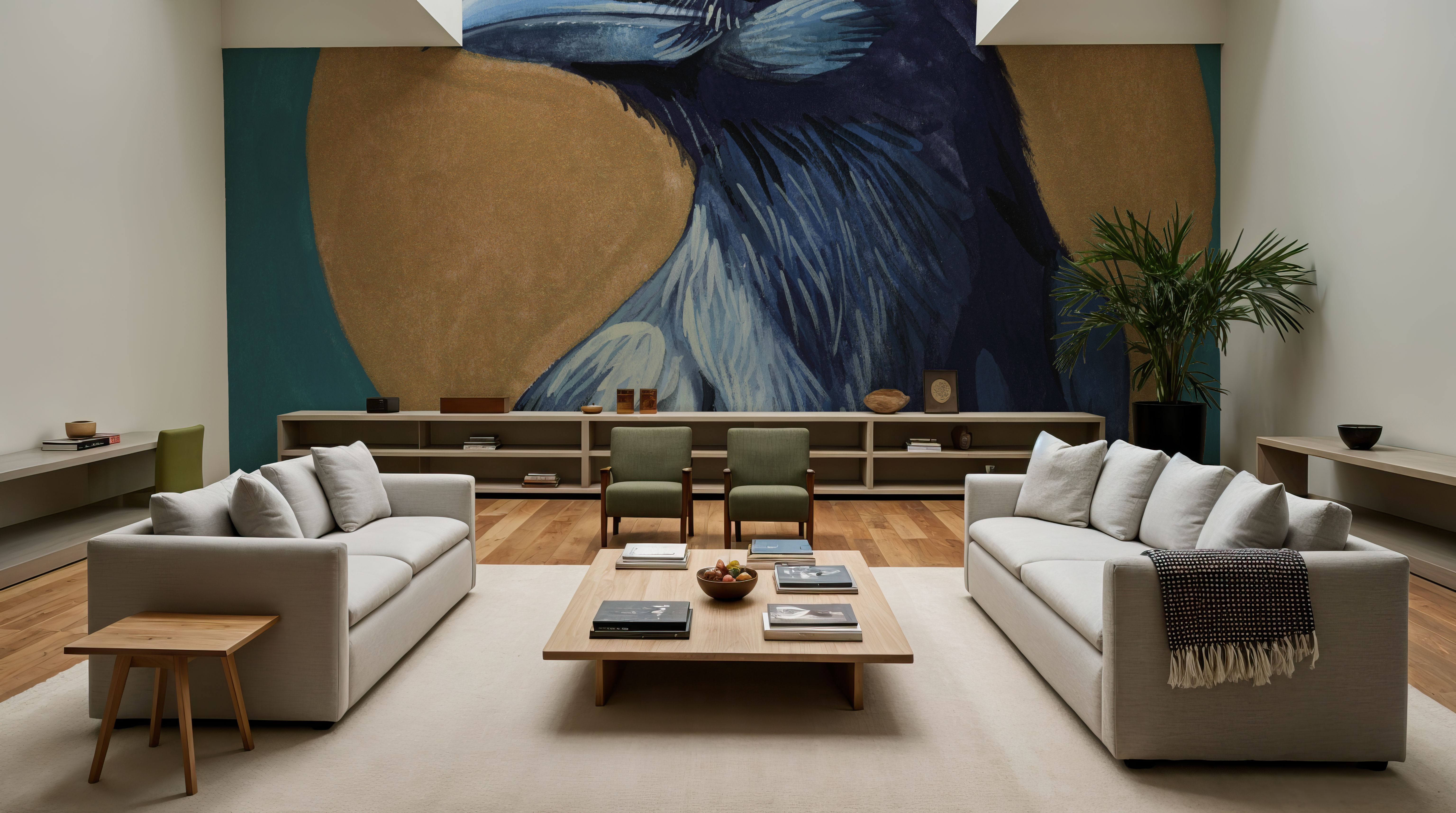 Crow and Golden Sun, Wallpaper