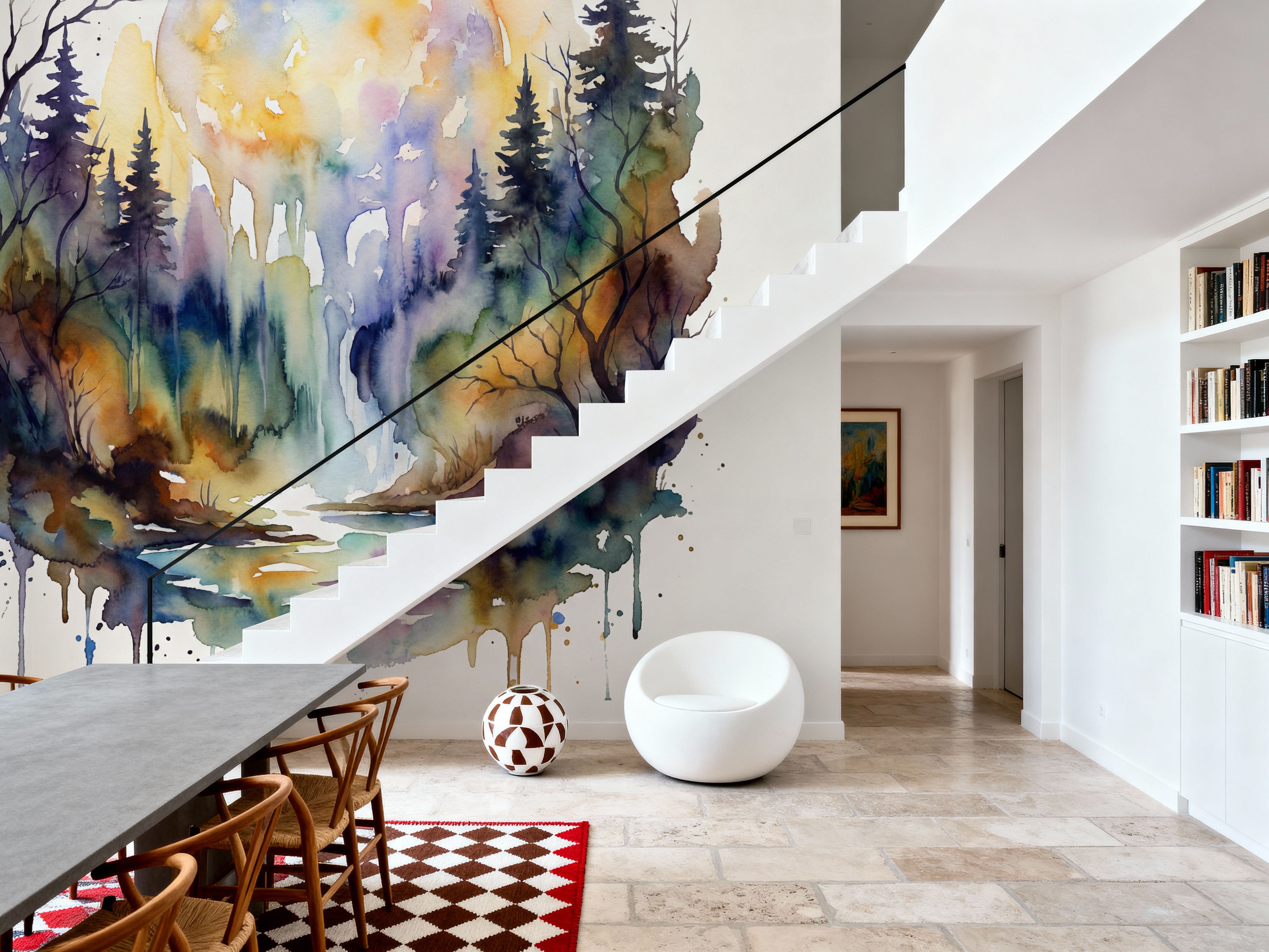 Forest Grove - Watercolor Landscape Series