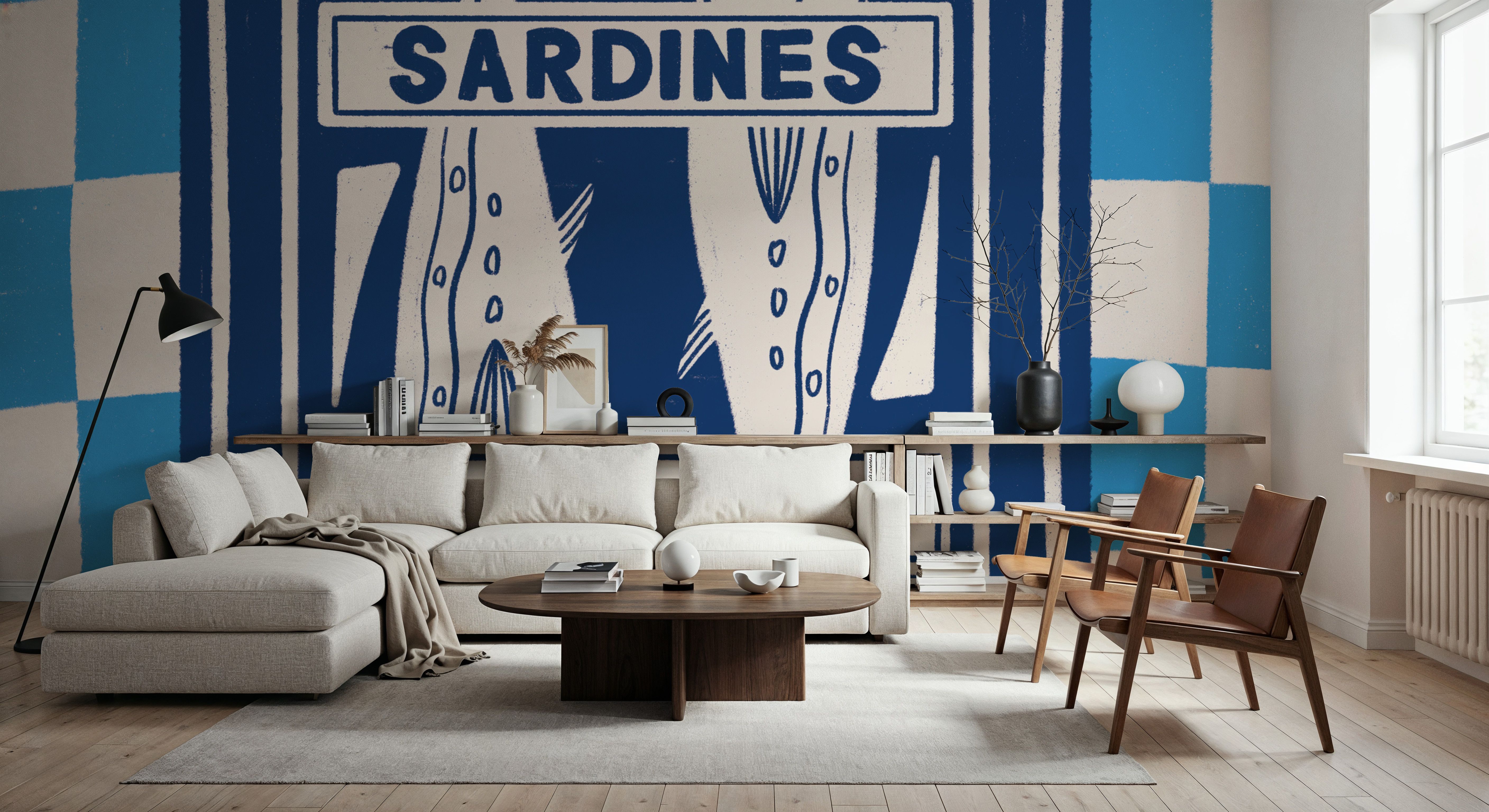 Fun Sardines I Blue
