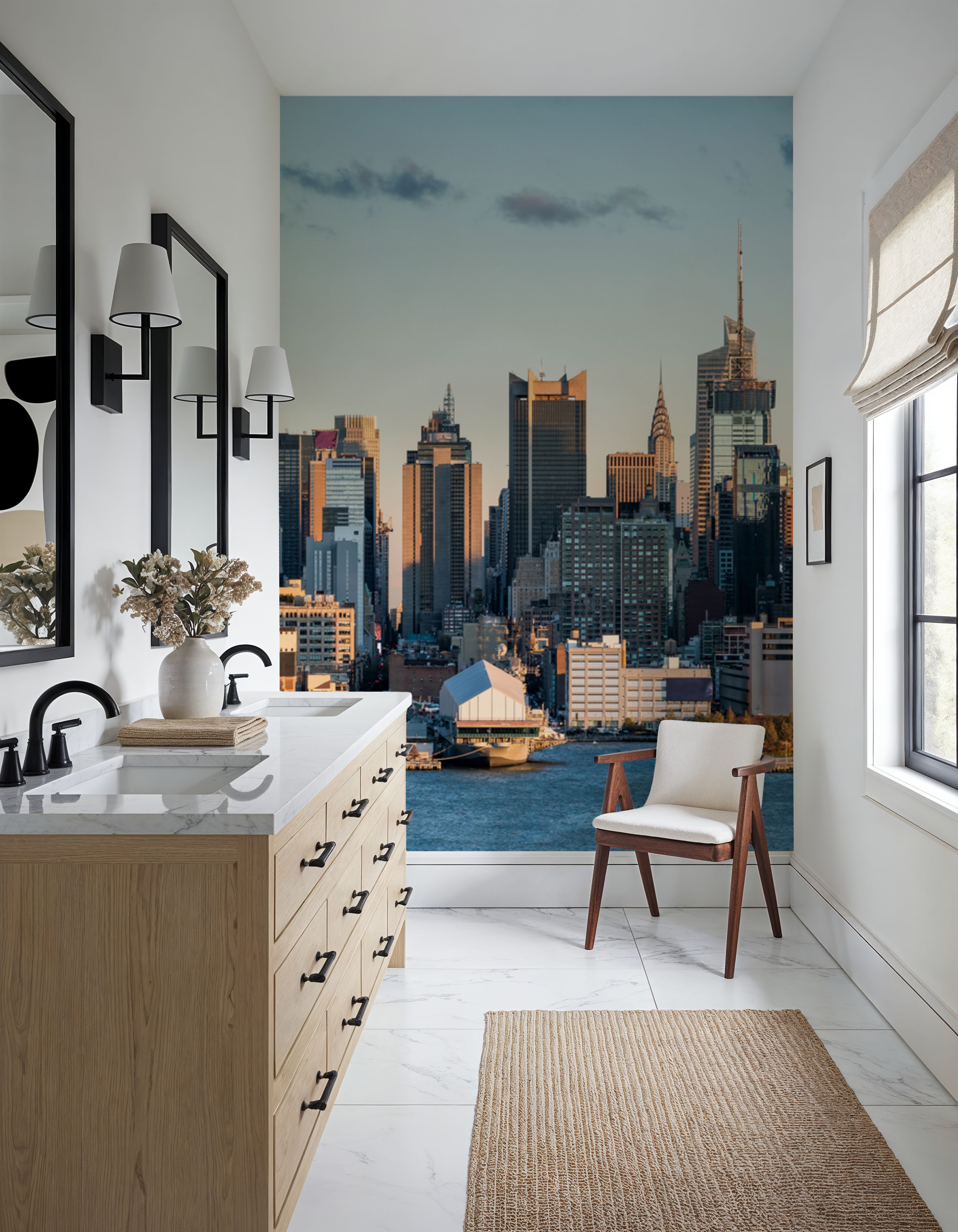 Manhattan along the Hudson