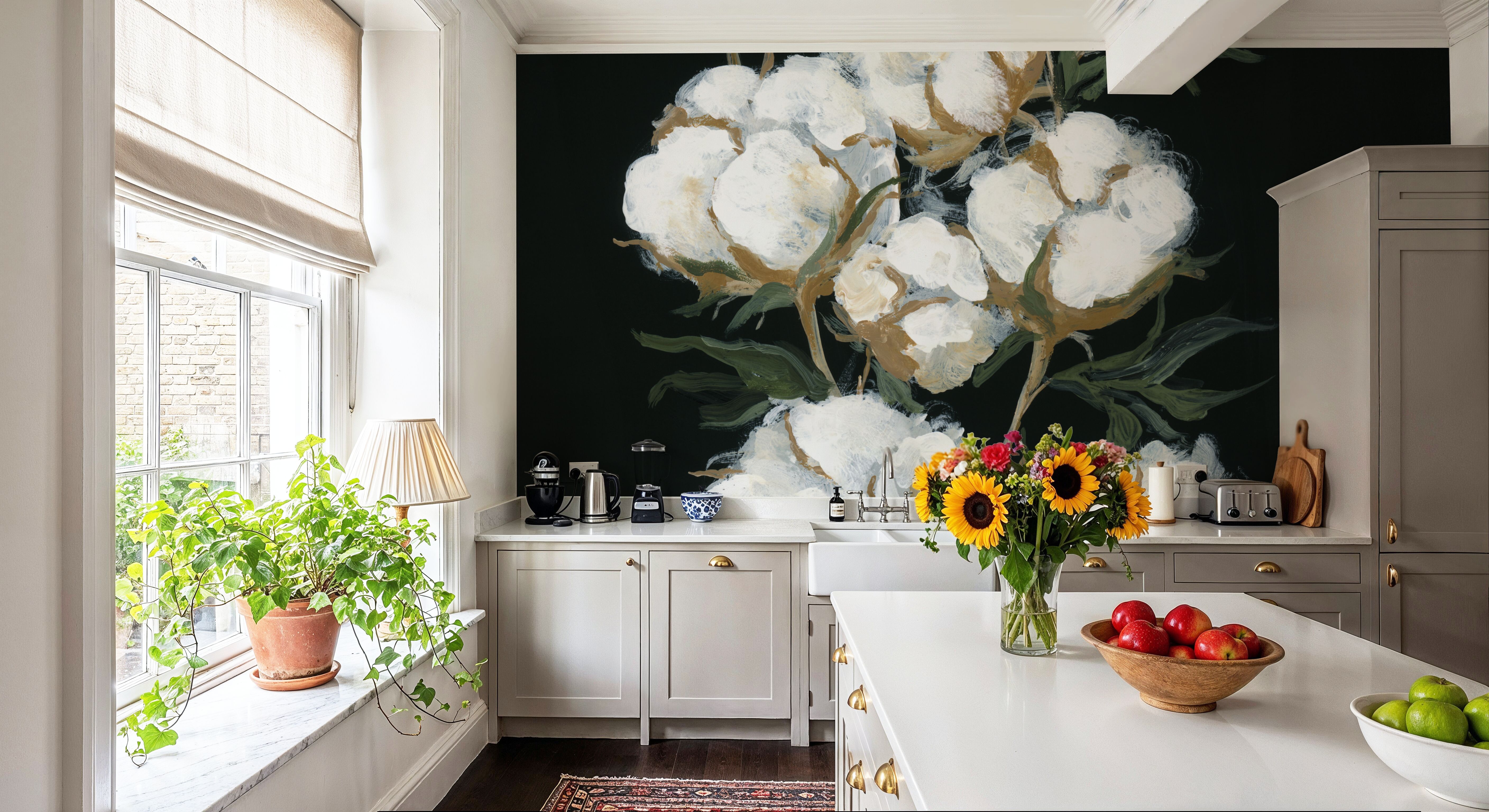 Vintage Stems of Cotton