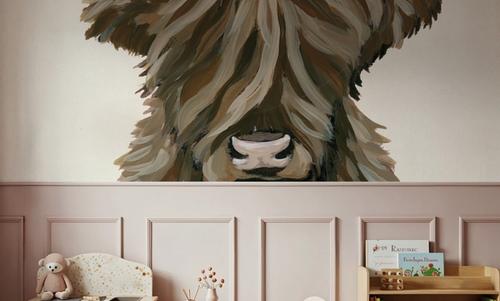 Highland Cow Clothesline