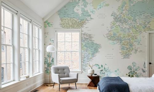 World Map Cities - Marie