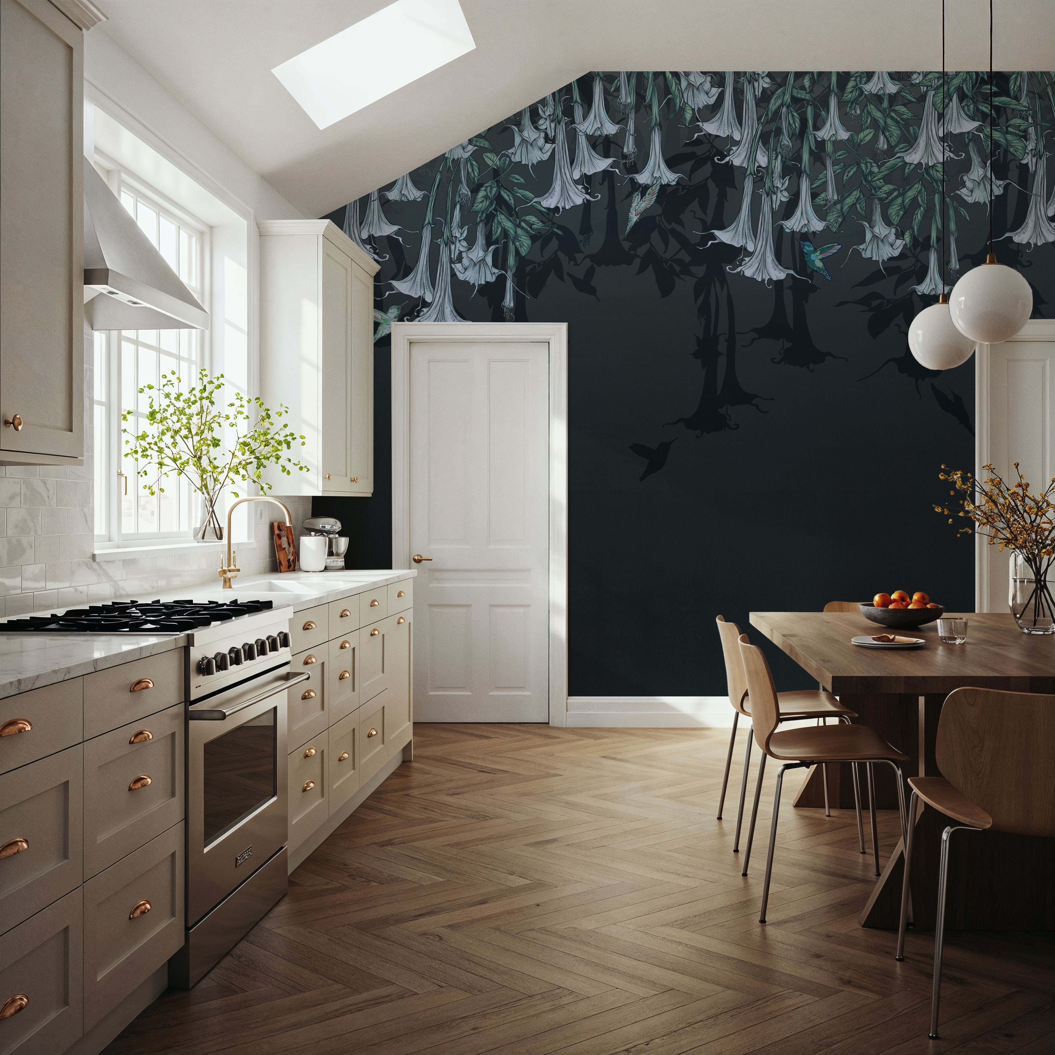 Hummingbirds and Trumpets Midnight