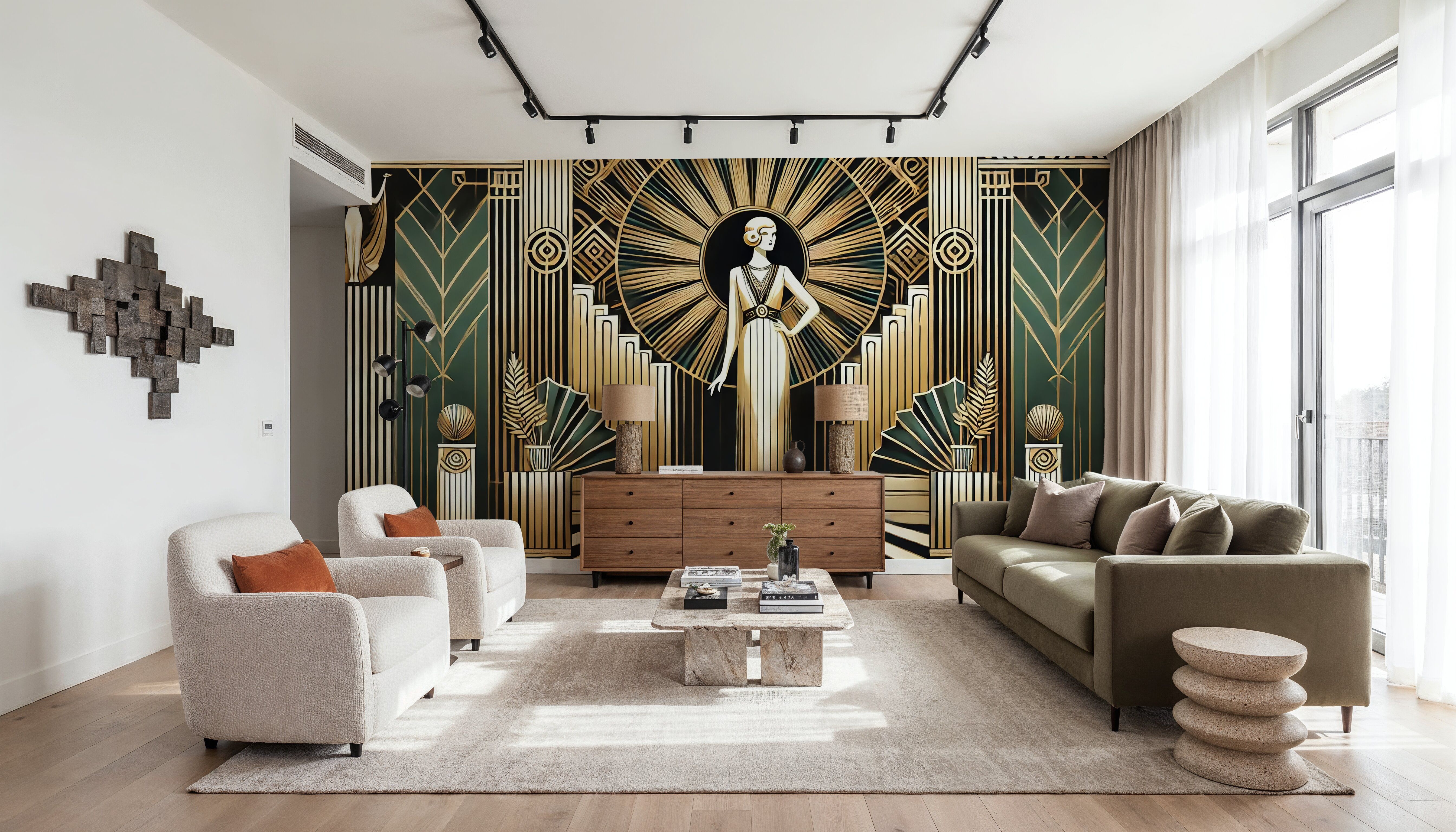 Golden Twenties Flair in Art Deco