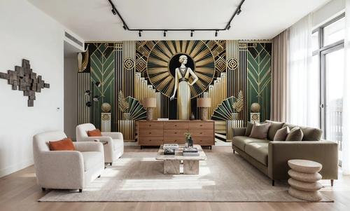 Golden Twenties Flair in Art Deco
