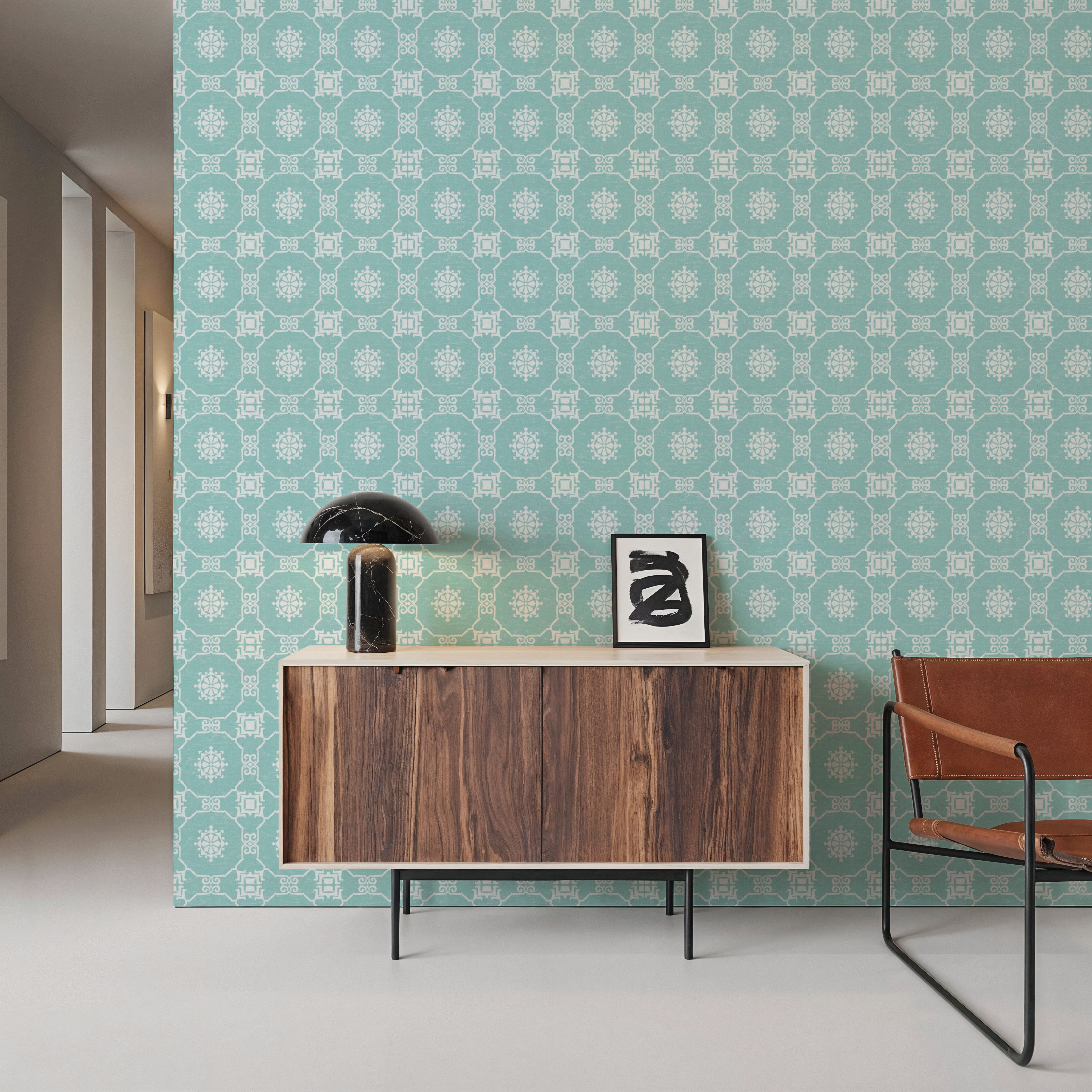 Amadora Connection Light Blue, Wallpaper