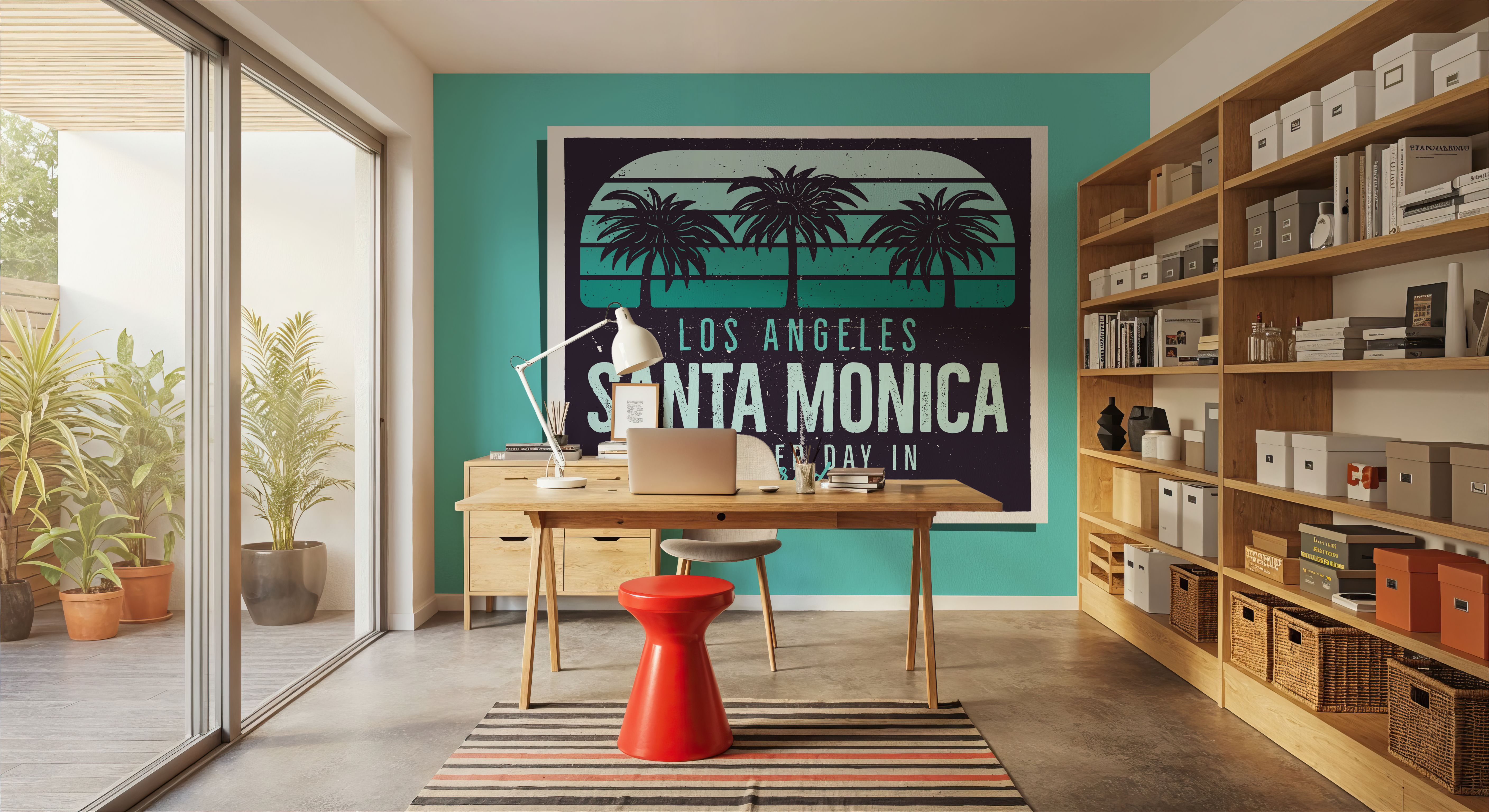 Nostalgic Santa Monica, Wallpaper