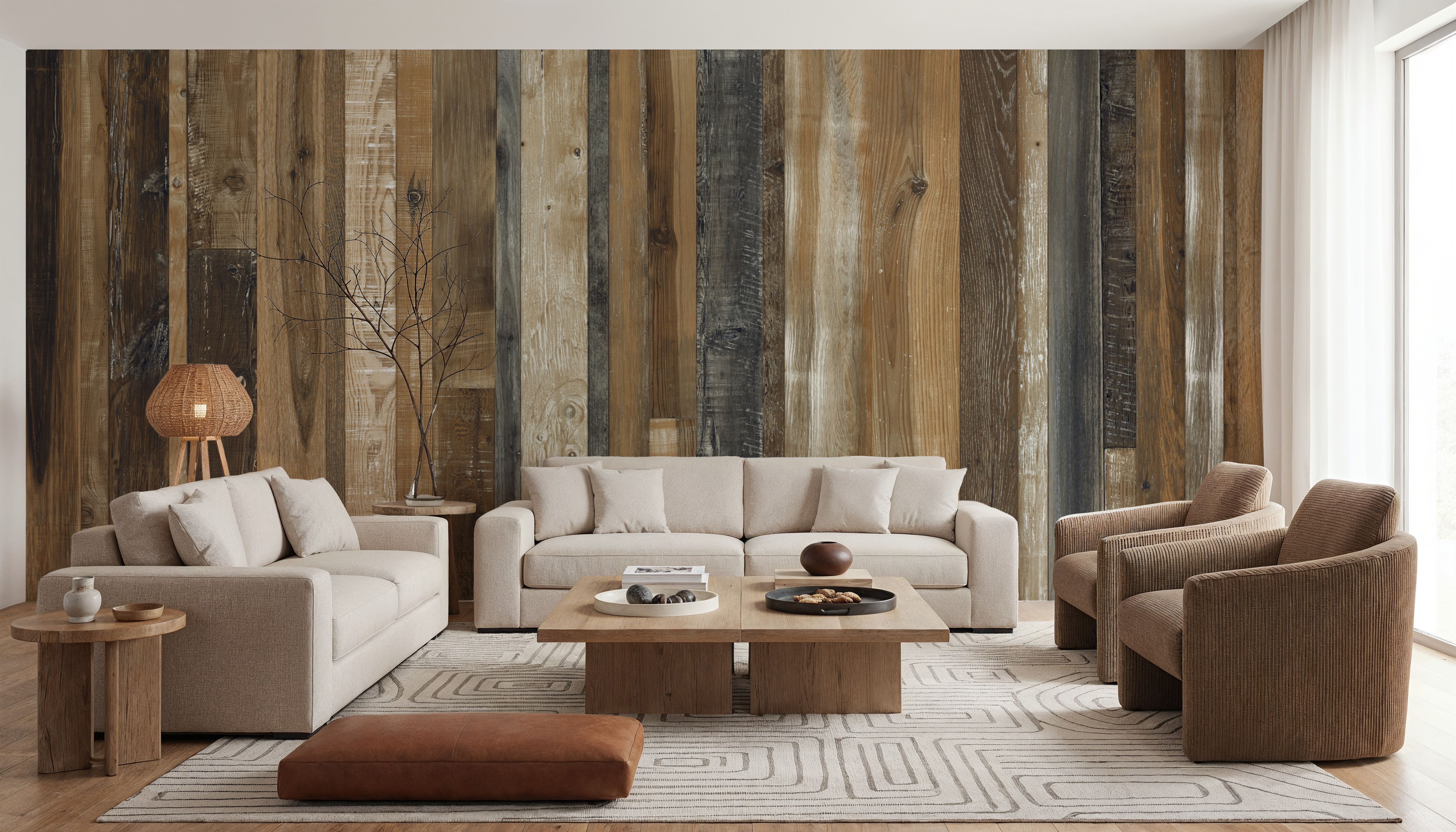 Timeworn Timber, Wallpaper