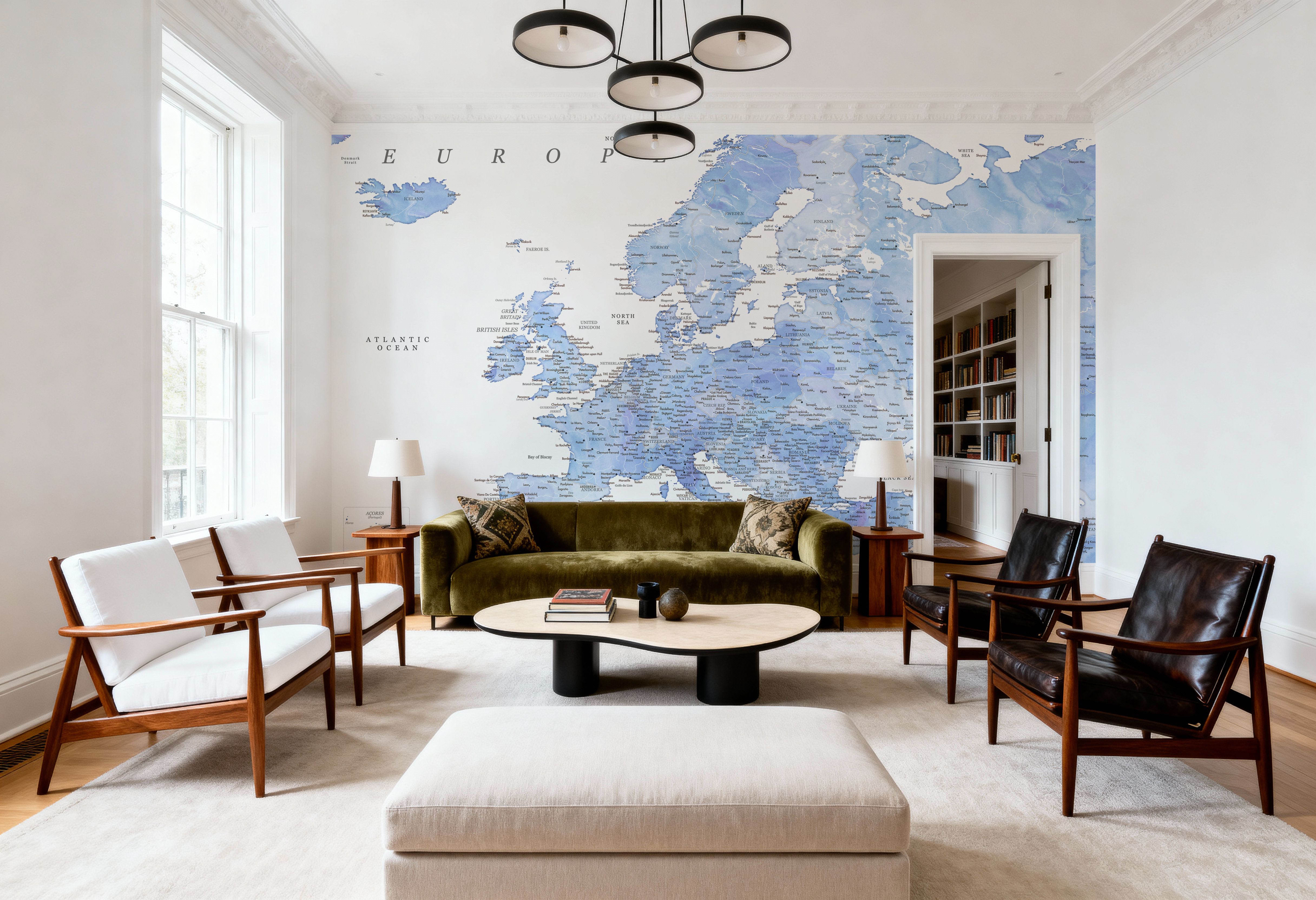 Europe Map Detailed - Josiah