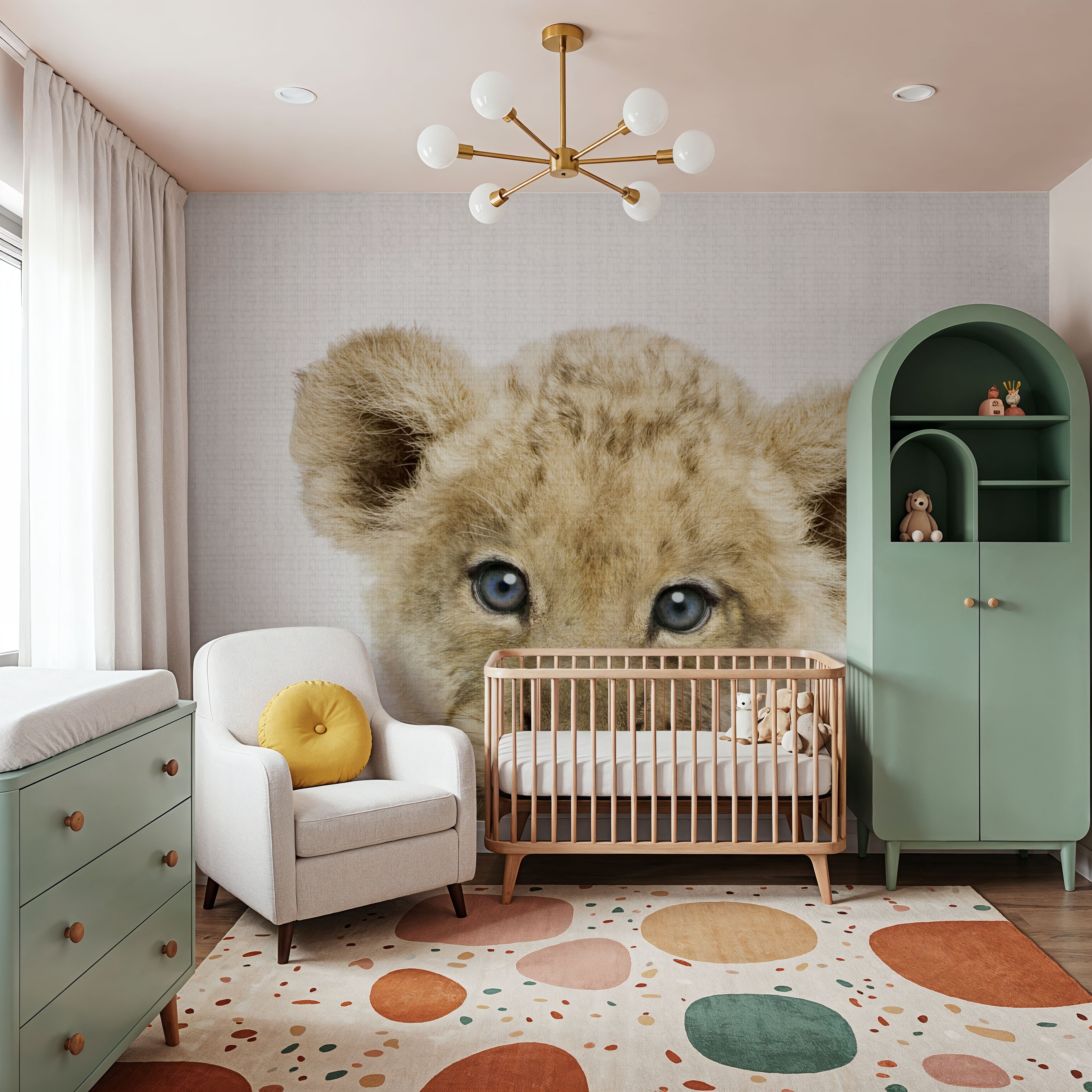 Peekaboo Baby Lion