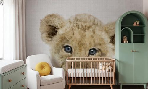 Peekaboo Baby Lion