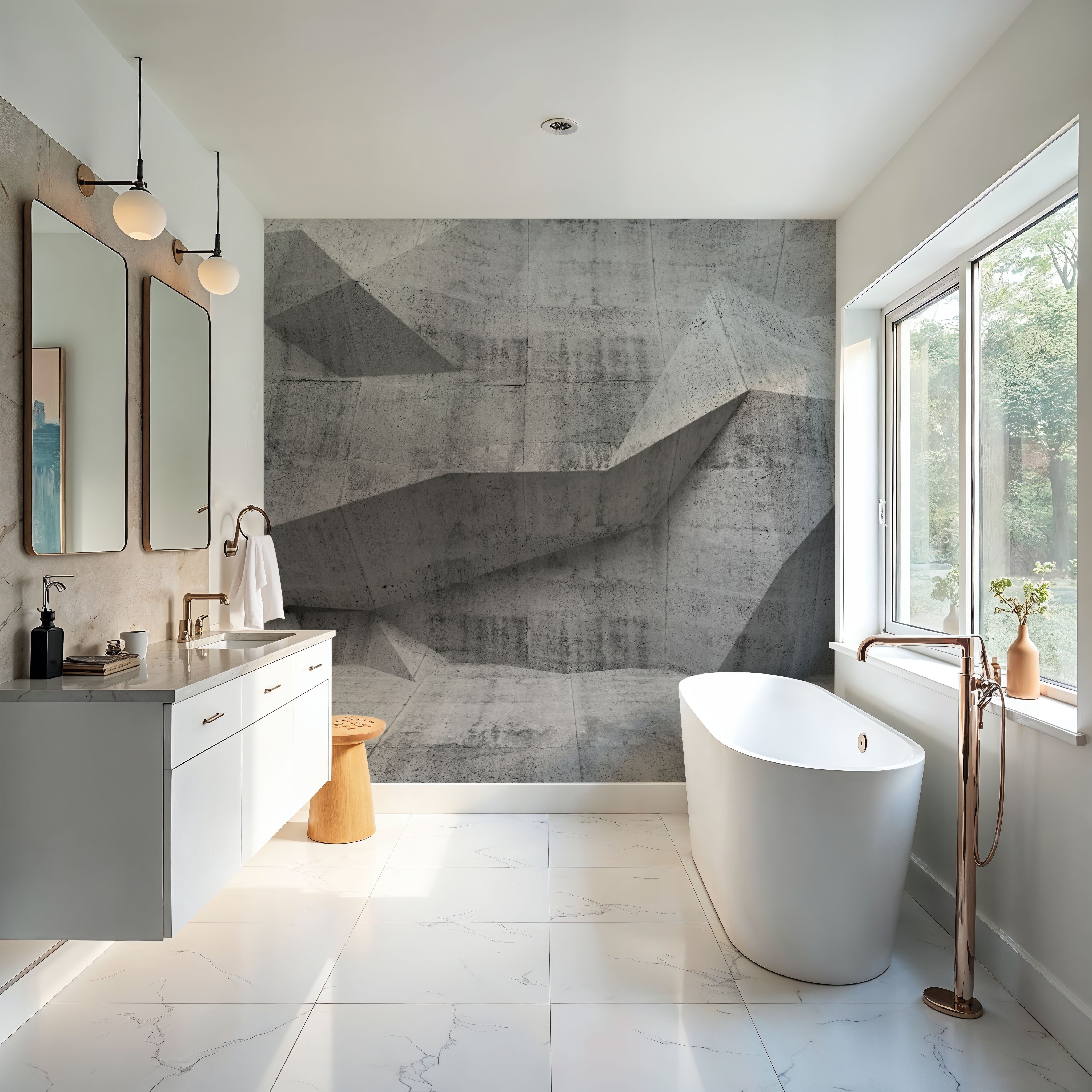 Concrete Shapes Gray