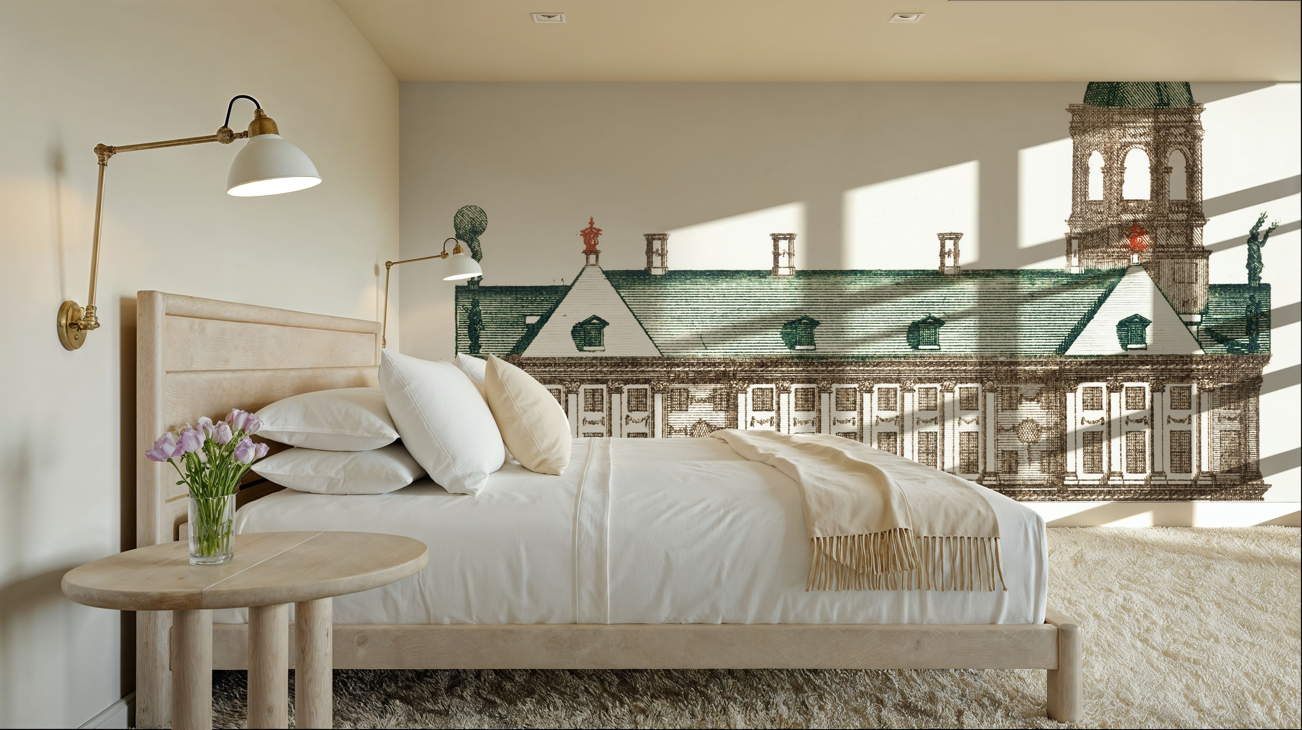 The City Hall In Amsterdam, Side, Wallpaper