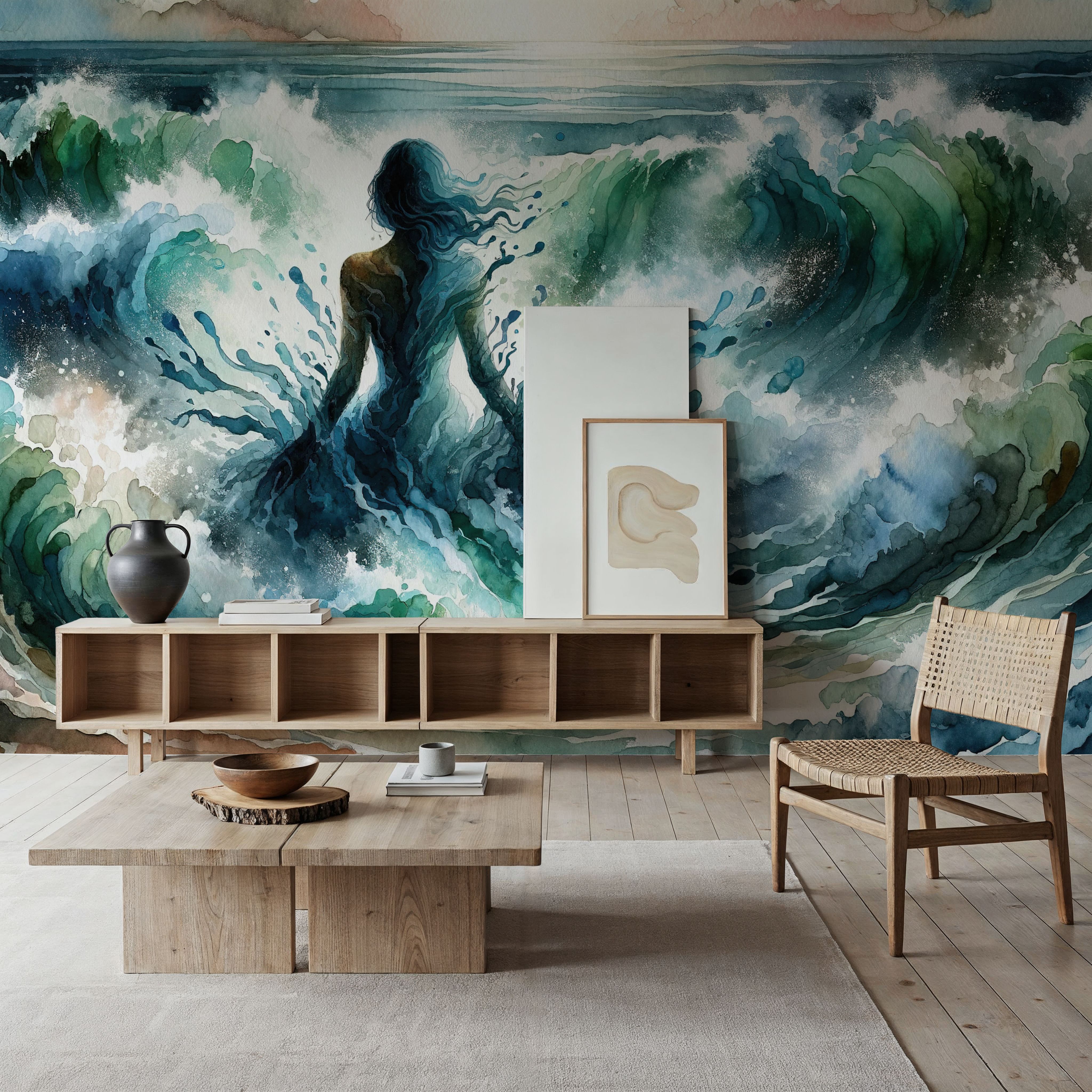 Ocean's Embrace Unfolding