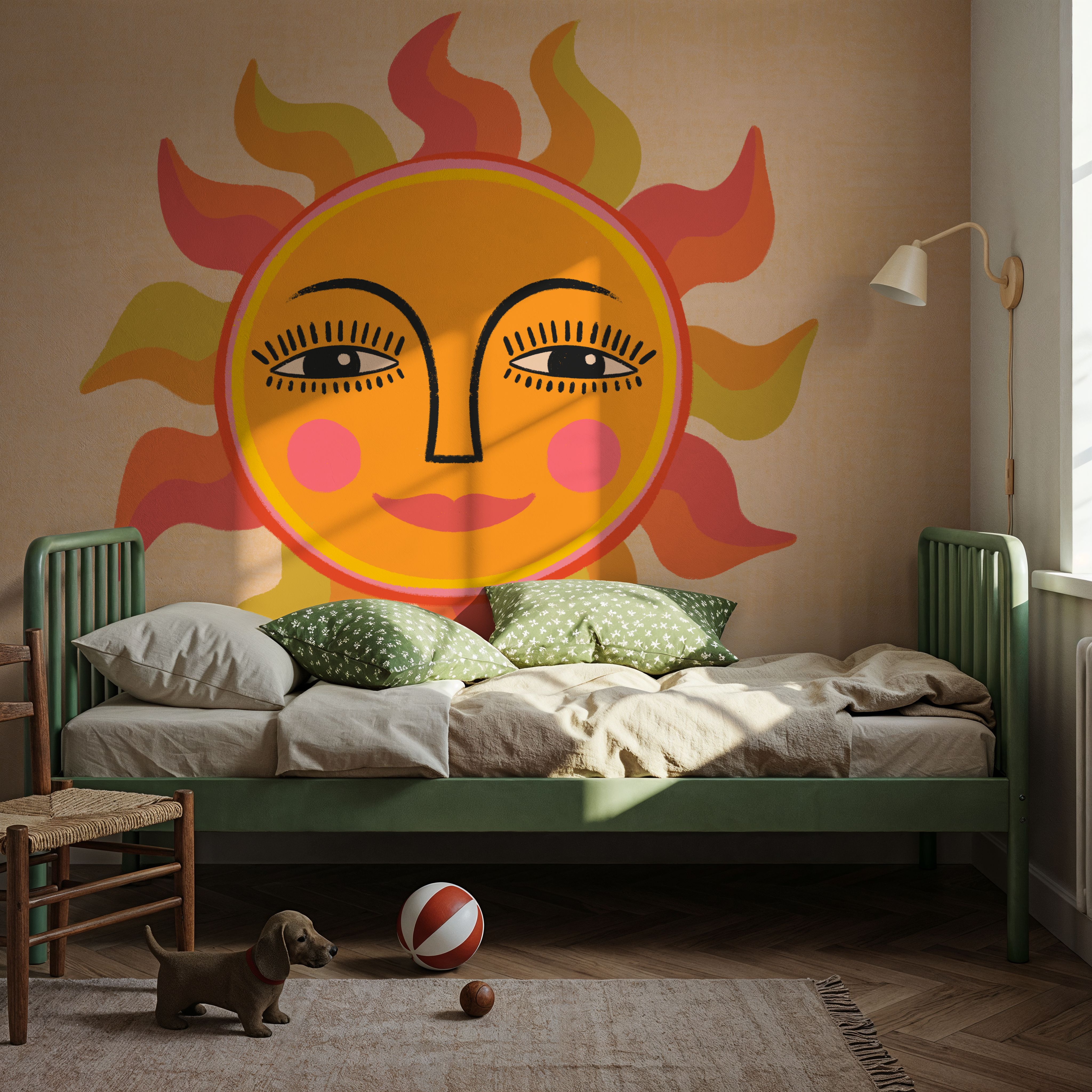 Cute Retro Sun