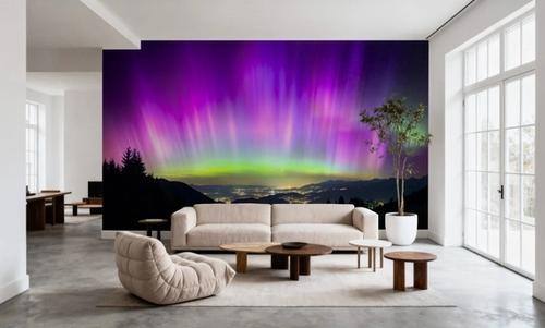 Pink Northern Lights