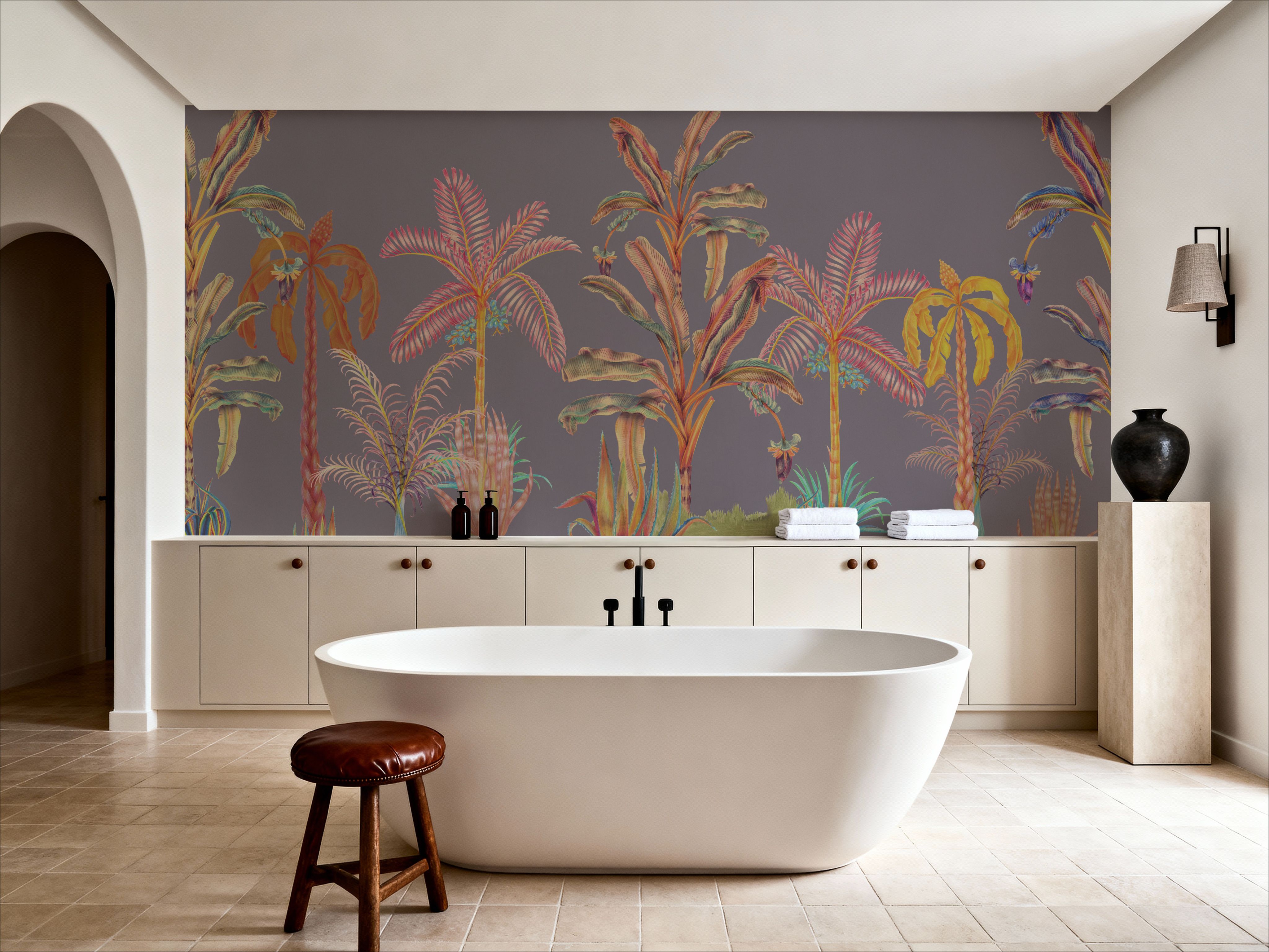 Colorful Jungle,  Purple