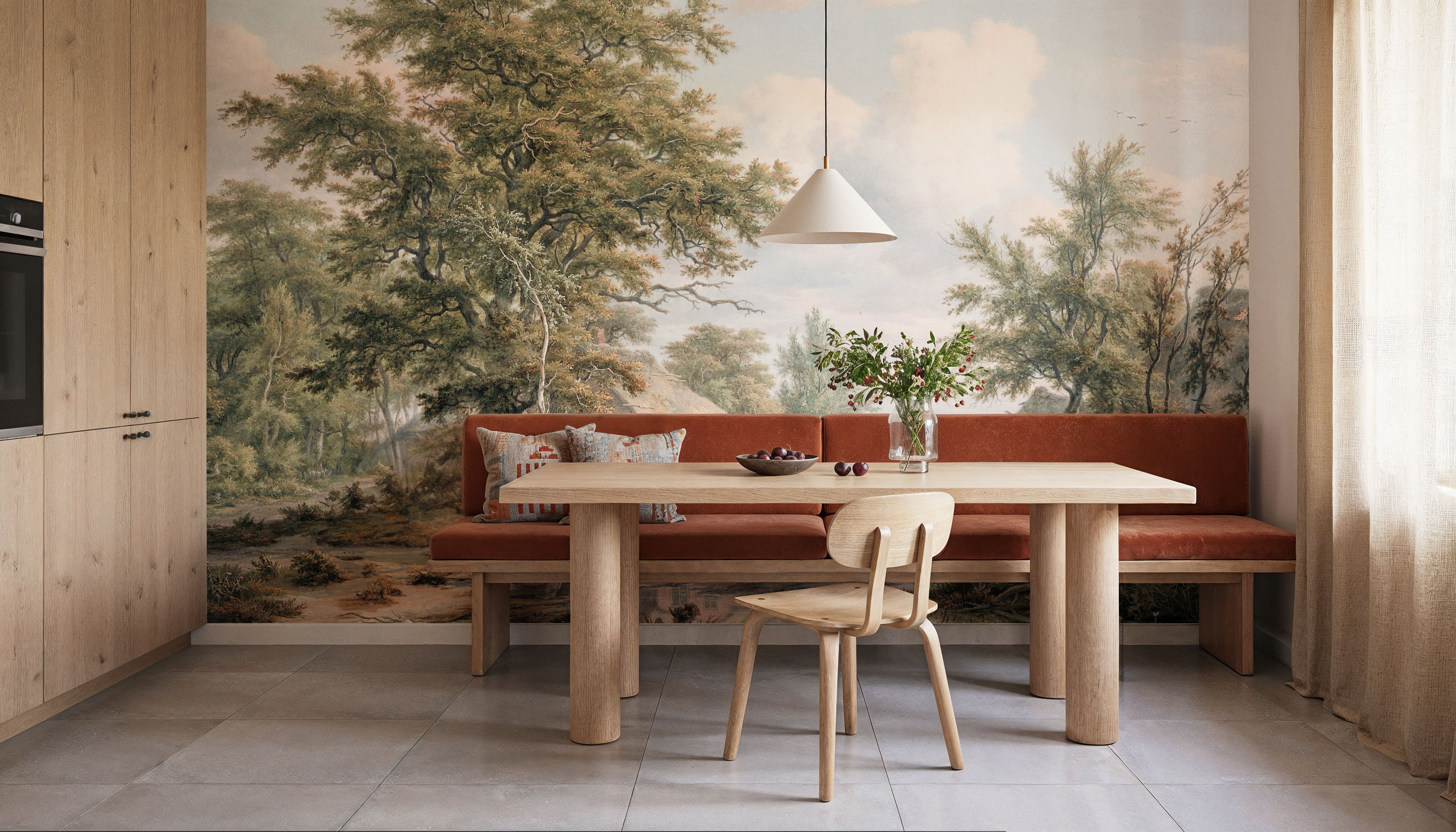 Painted Master, Wallpaper