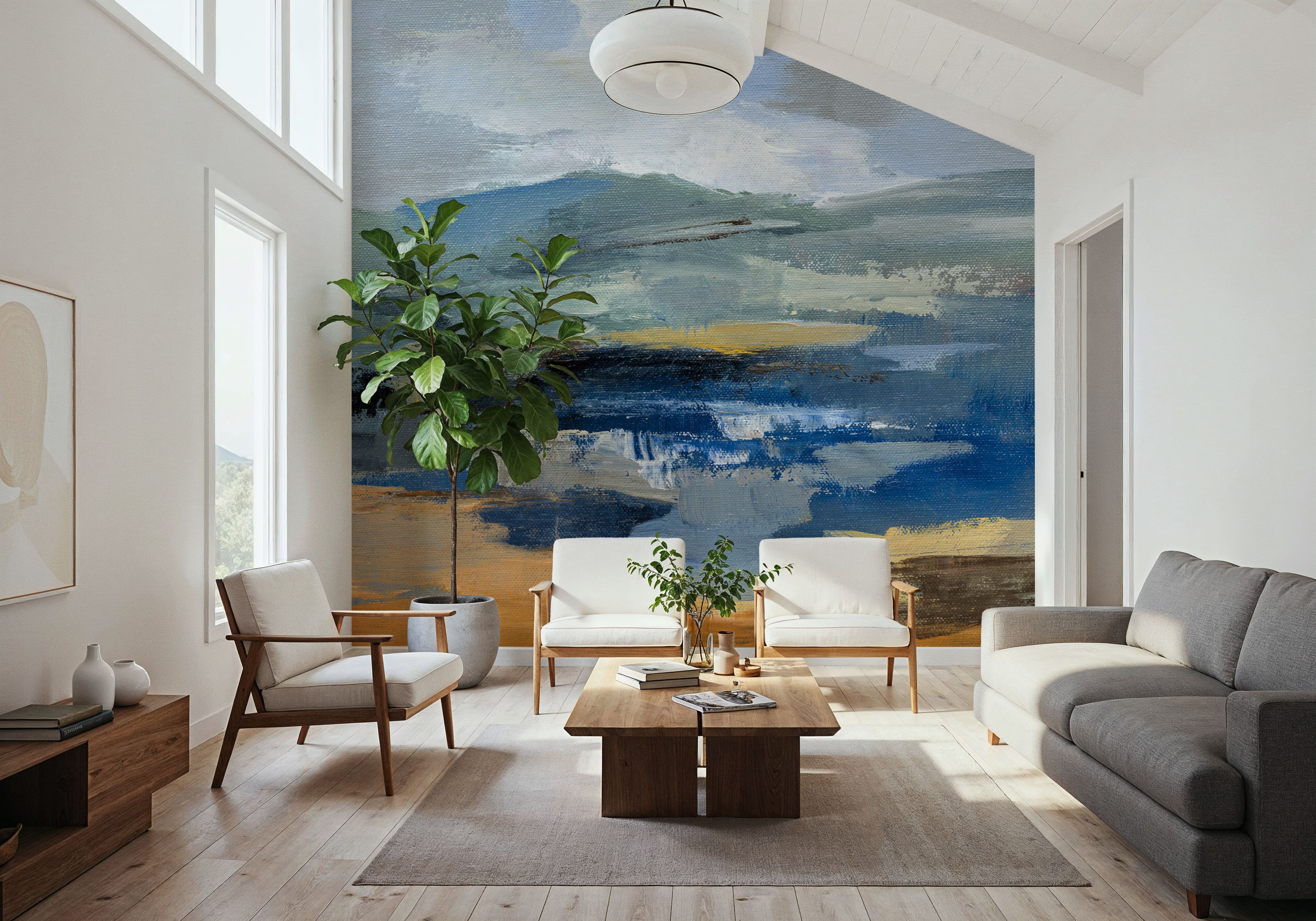 April Mountain River I