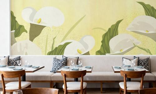 Cala Lily, Yellow Wash