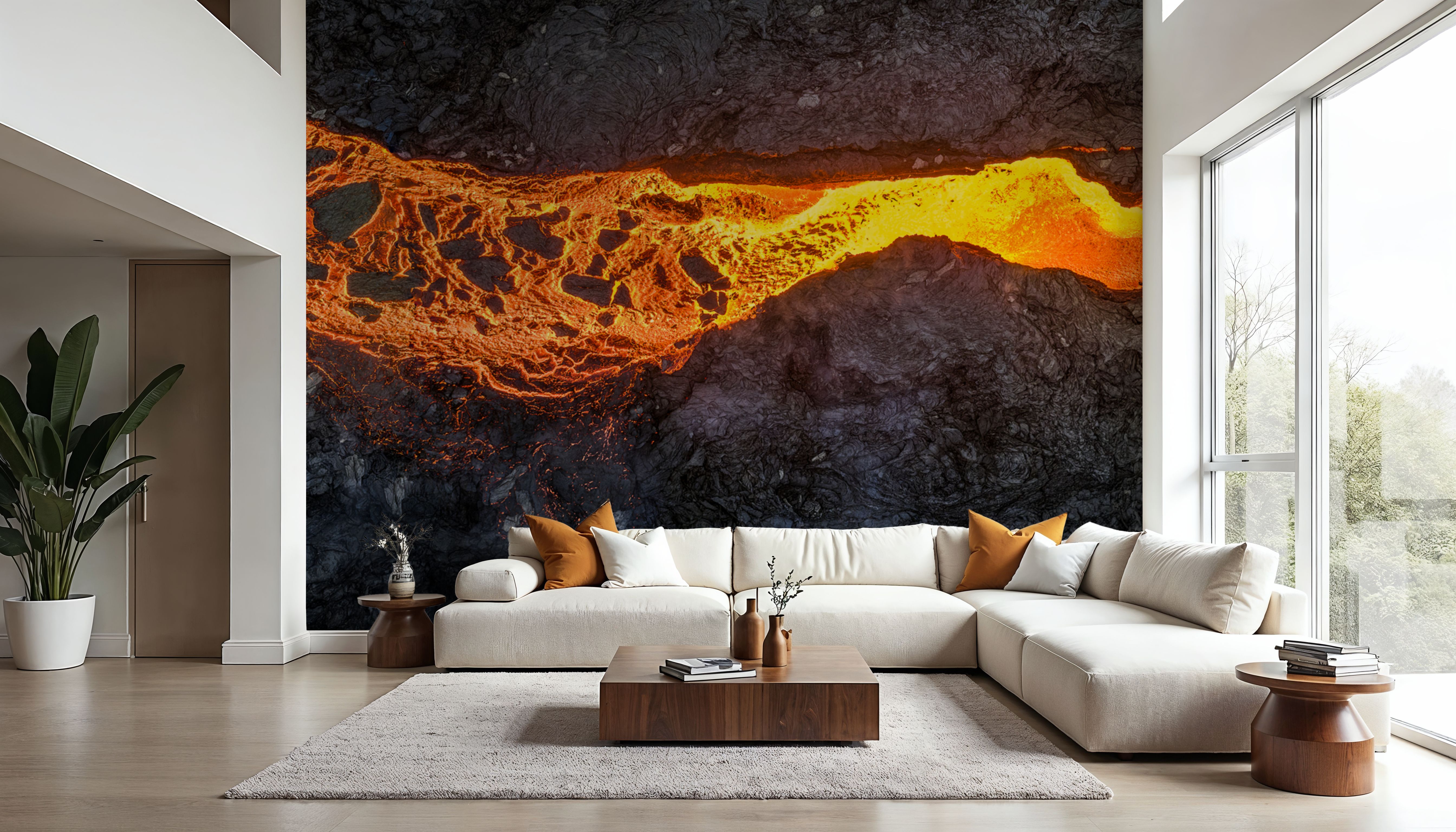 Lava Land, Wallpaper