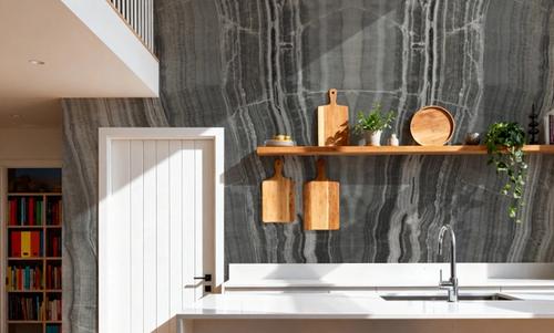 Onyx Mirage Bookmatched, Gray