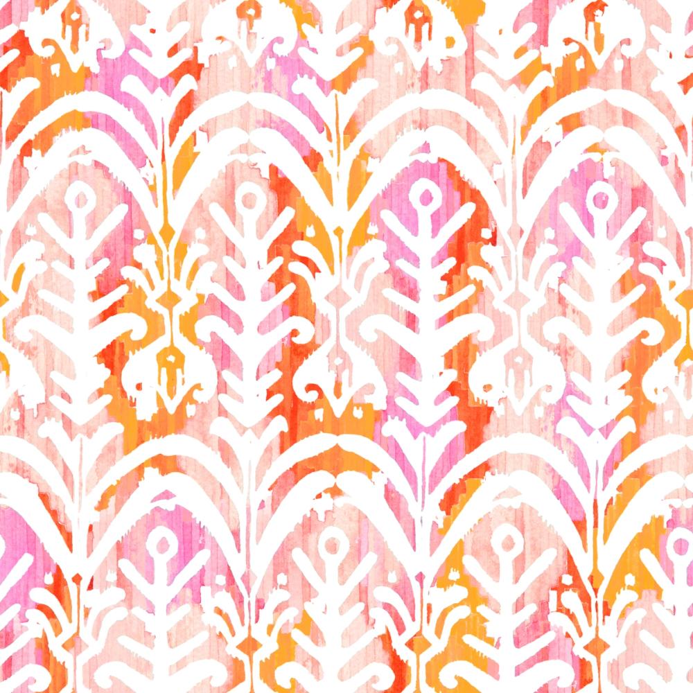 Rose Ikat