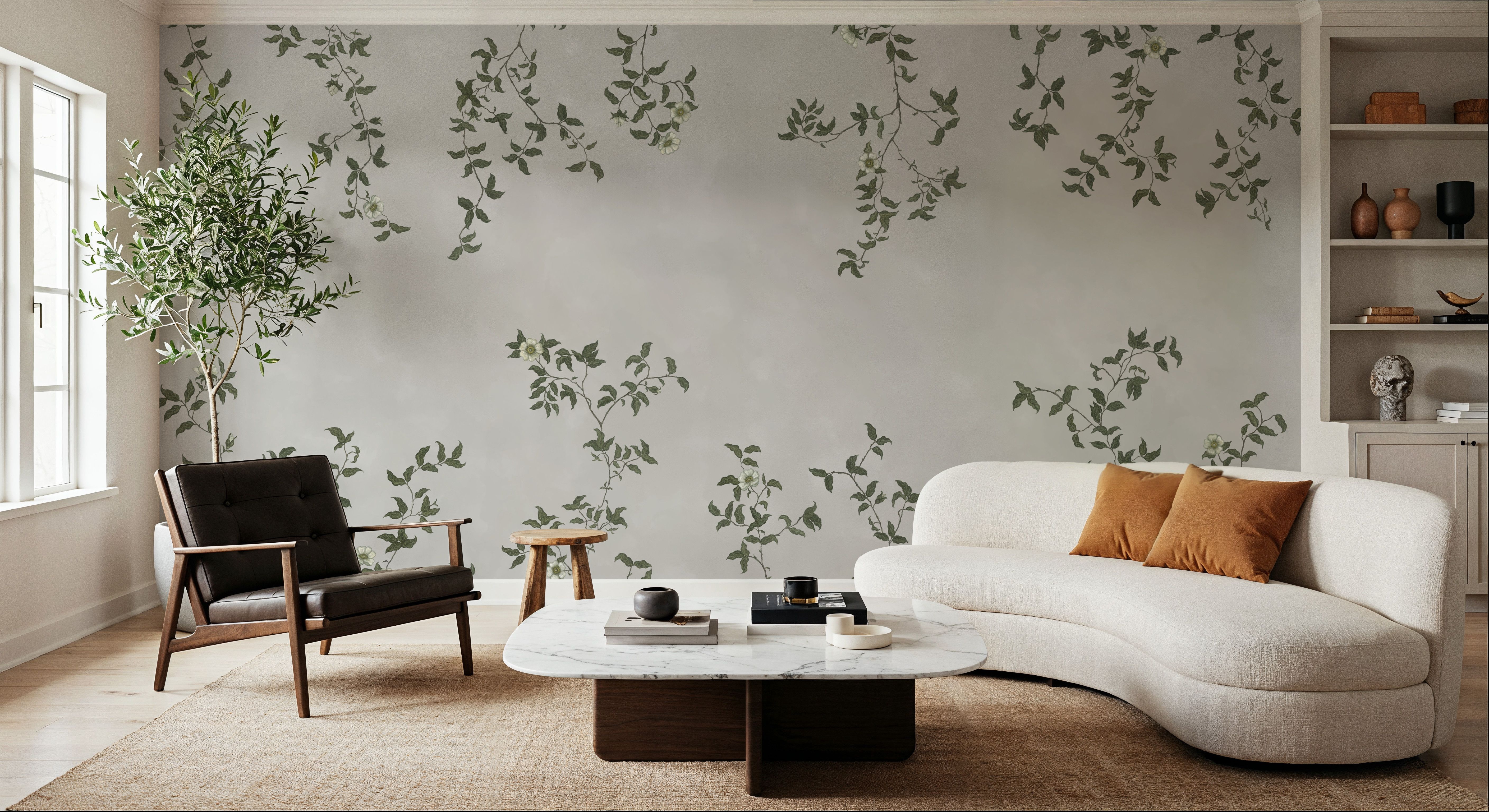 Rambling Rose, Ivory on Cloud