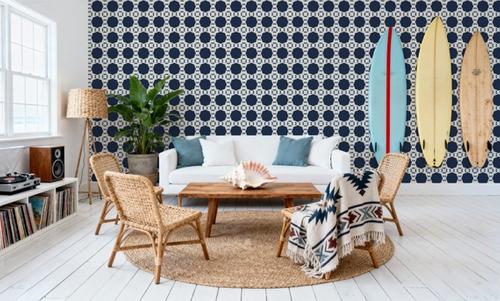 Kaleidoscope Indigo