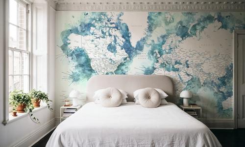World Map Cities - Shari