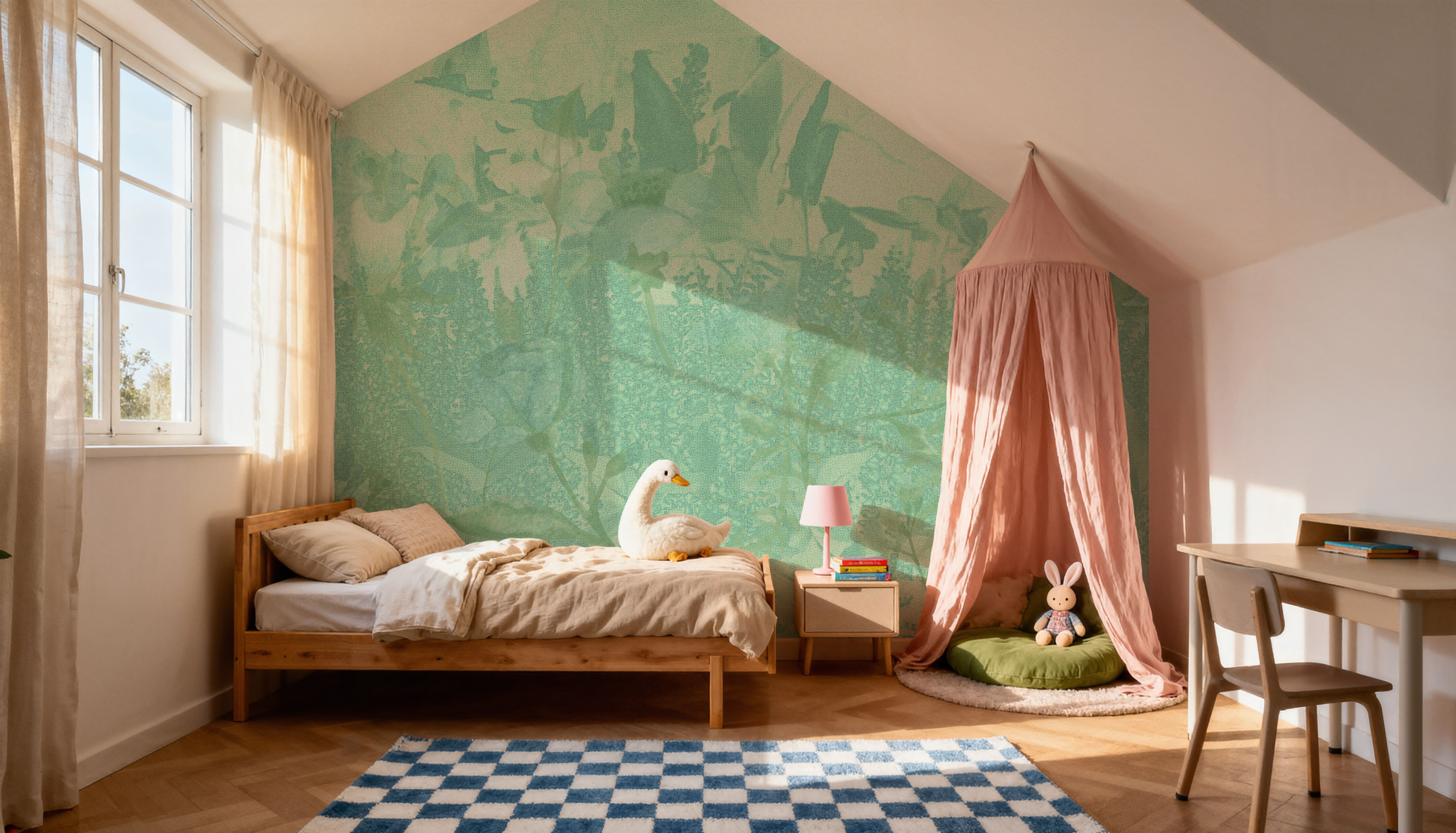 Meadow Memories, Mint Green