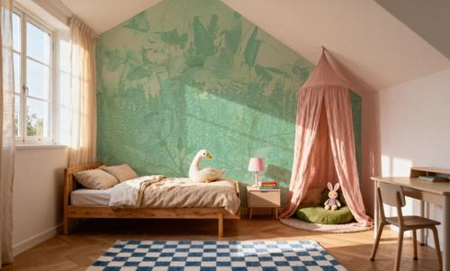 Meadow Memories, Mint Green