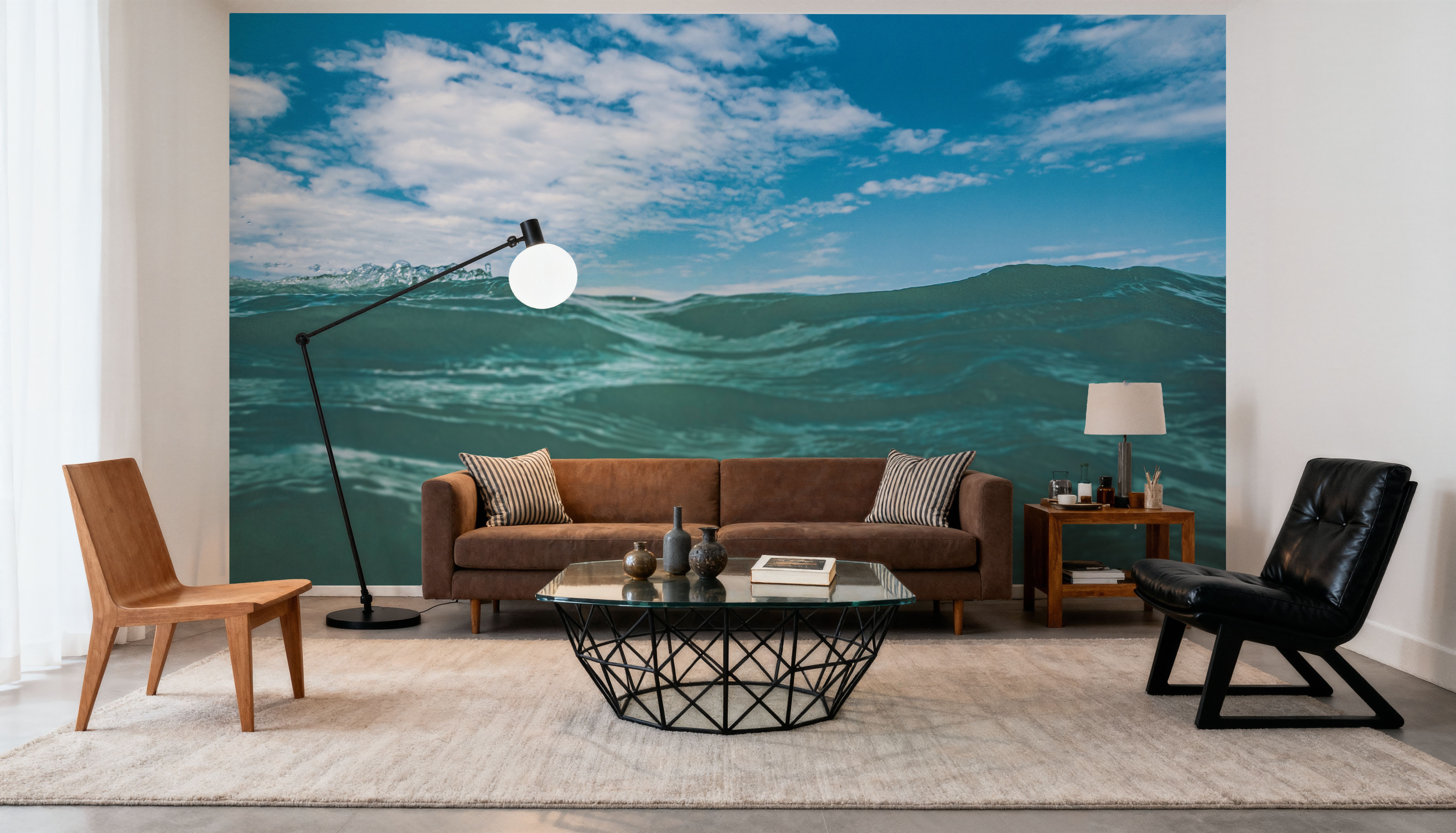 Floating in the Ocean, Wallpaper