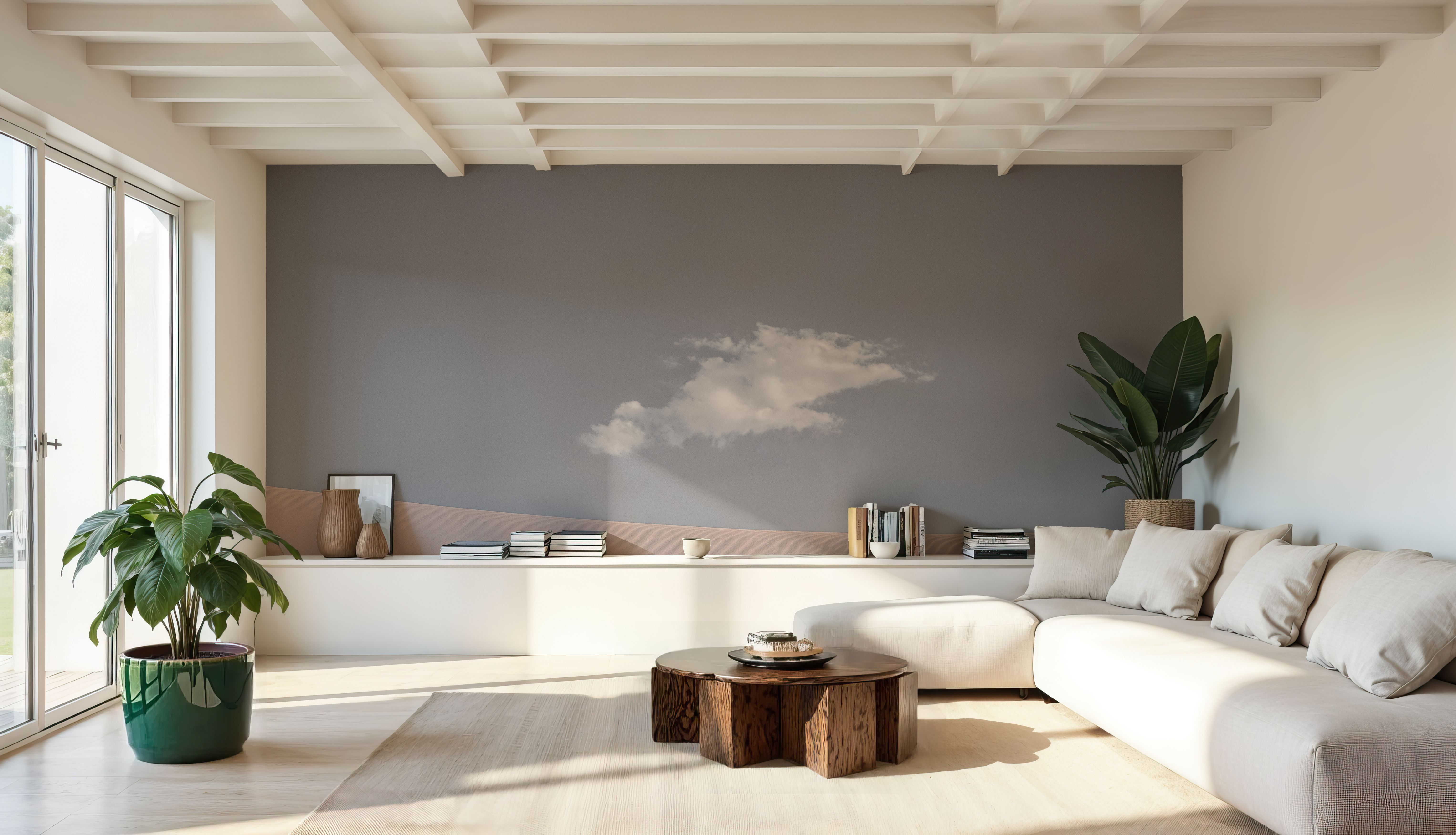 White Sands Neutral, Papel pintado