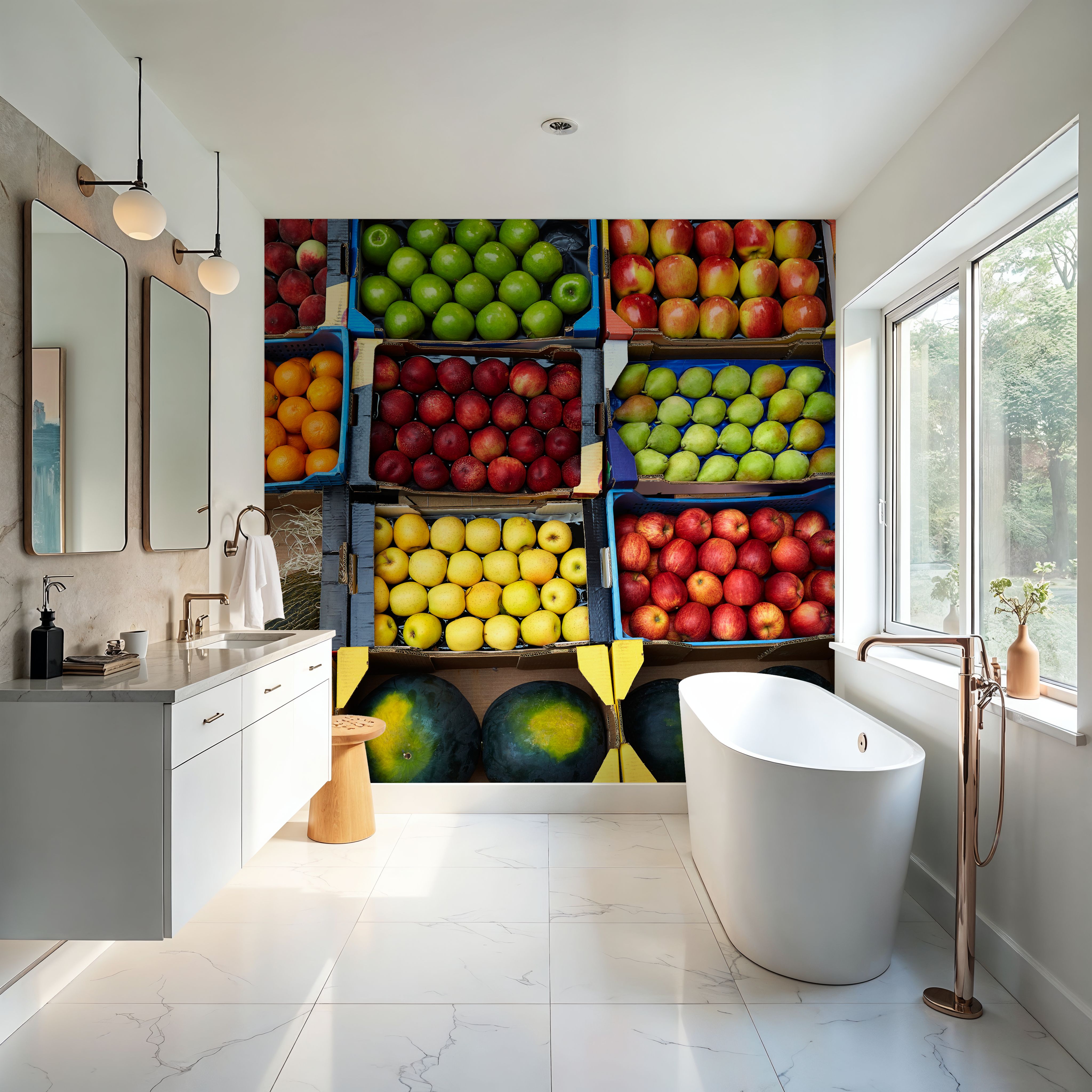 Fruits at Display