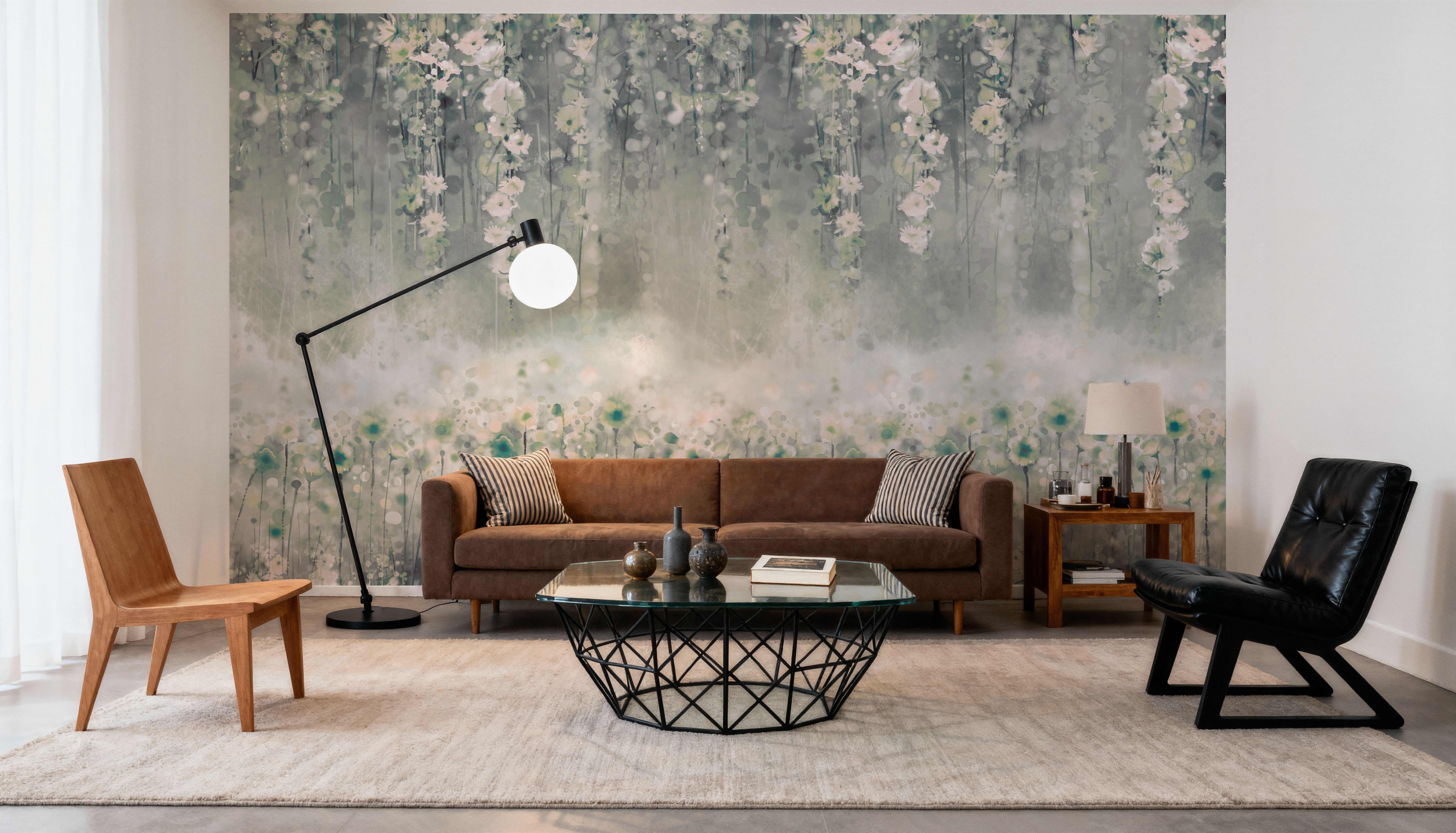 Wisteria Green, Wallpaper