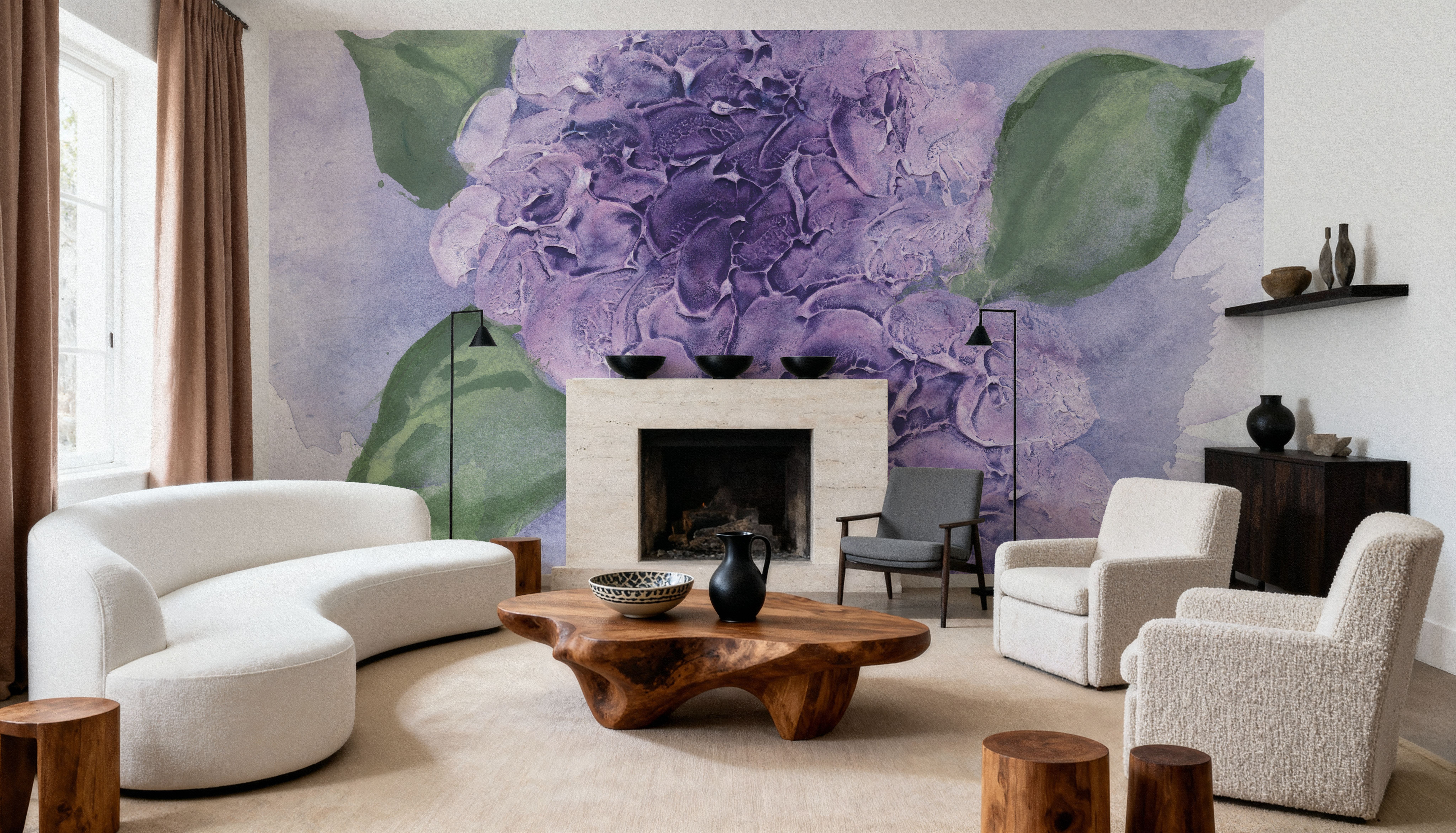 Dimensional Hydrangea I