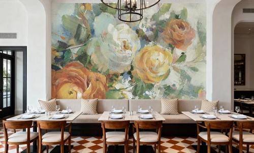 Blooming Splendor I Panel I