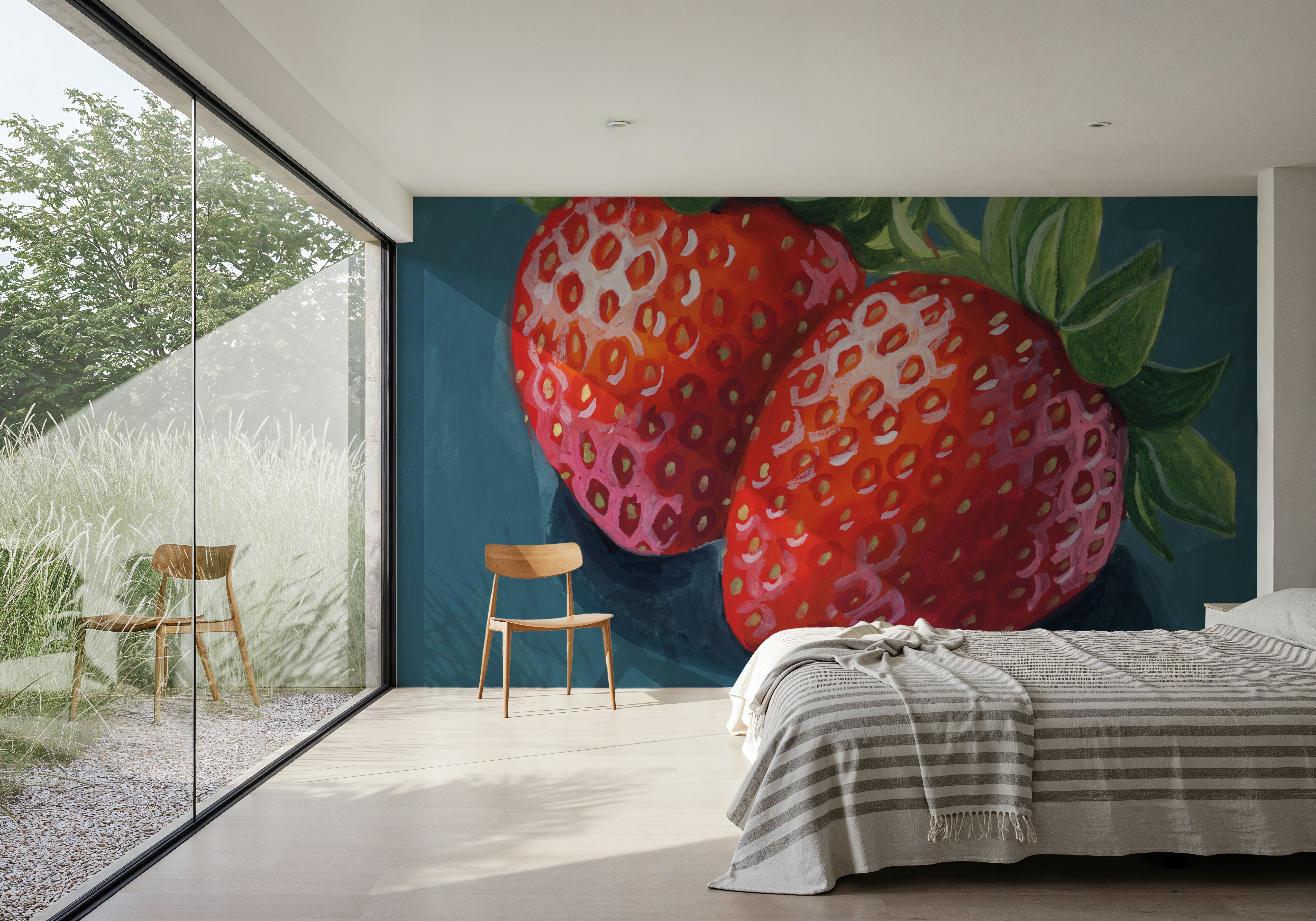 Strawberry Couple Portrait