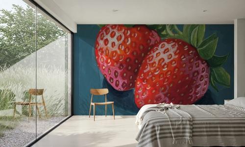 Strawberry Couple Portrait