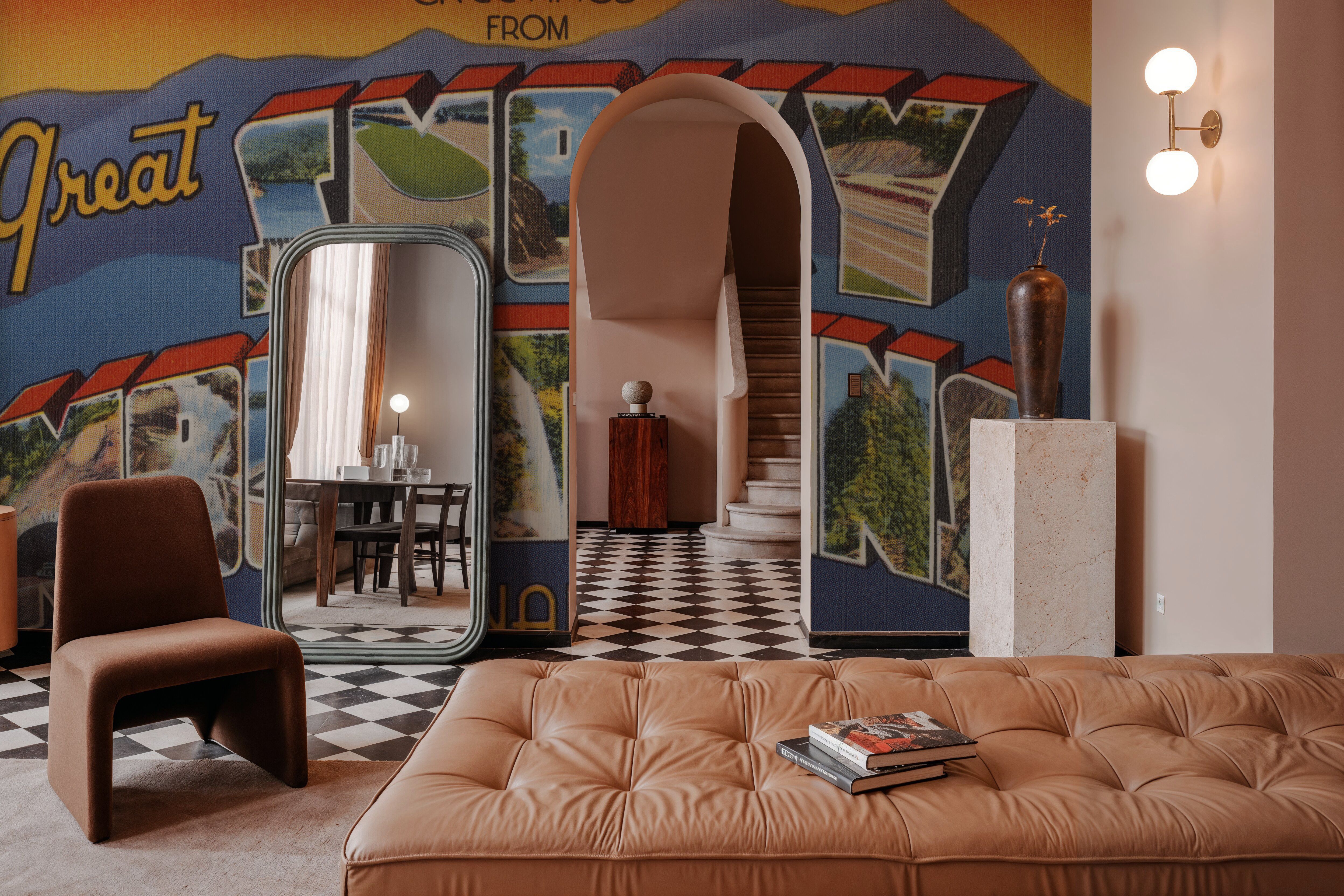 Greetings from Smokey Mountains - Screenprint Postcard