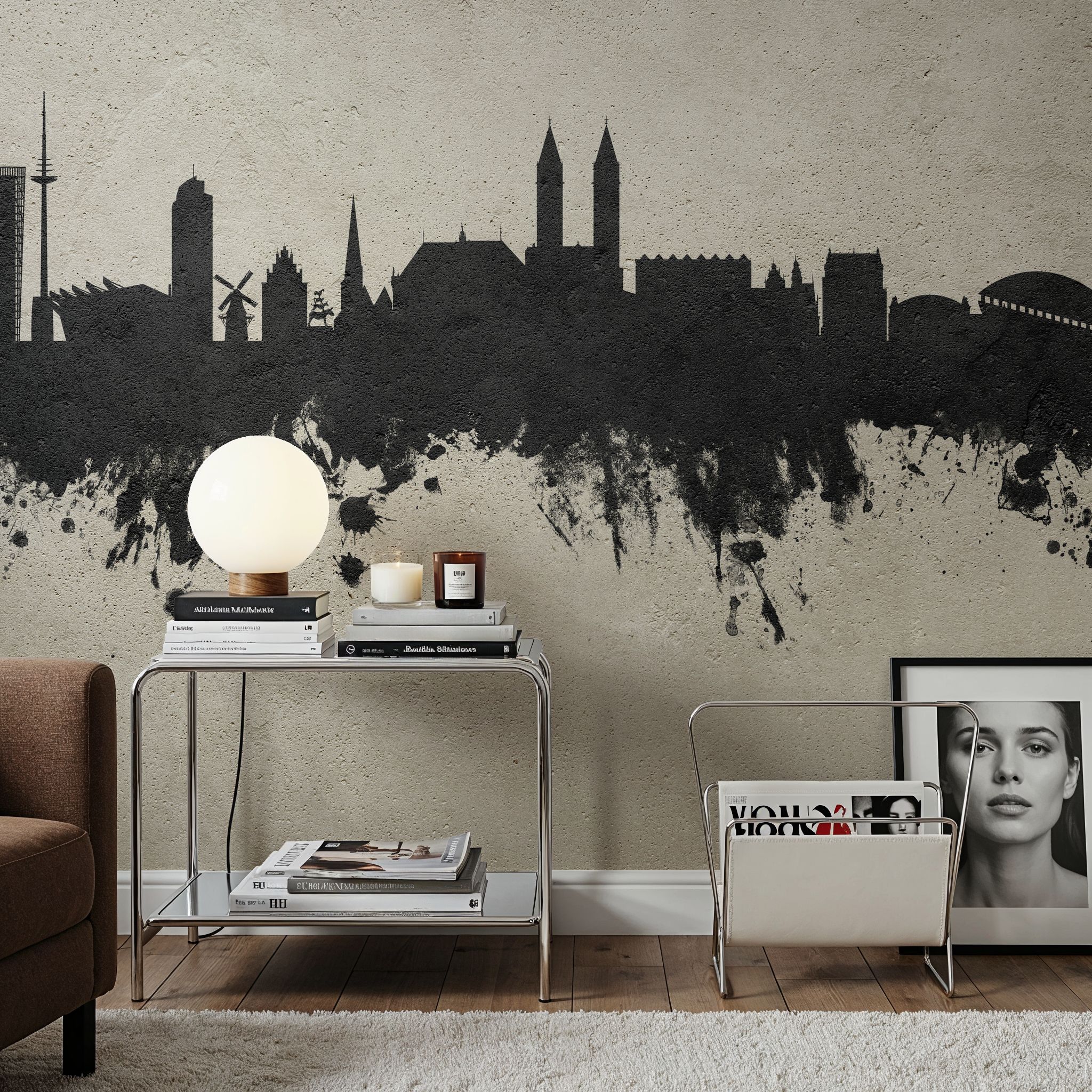 Bremen Germany Skyline Concrete