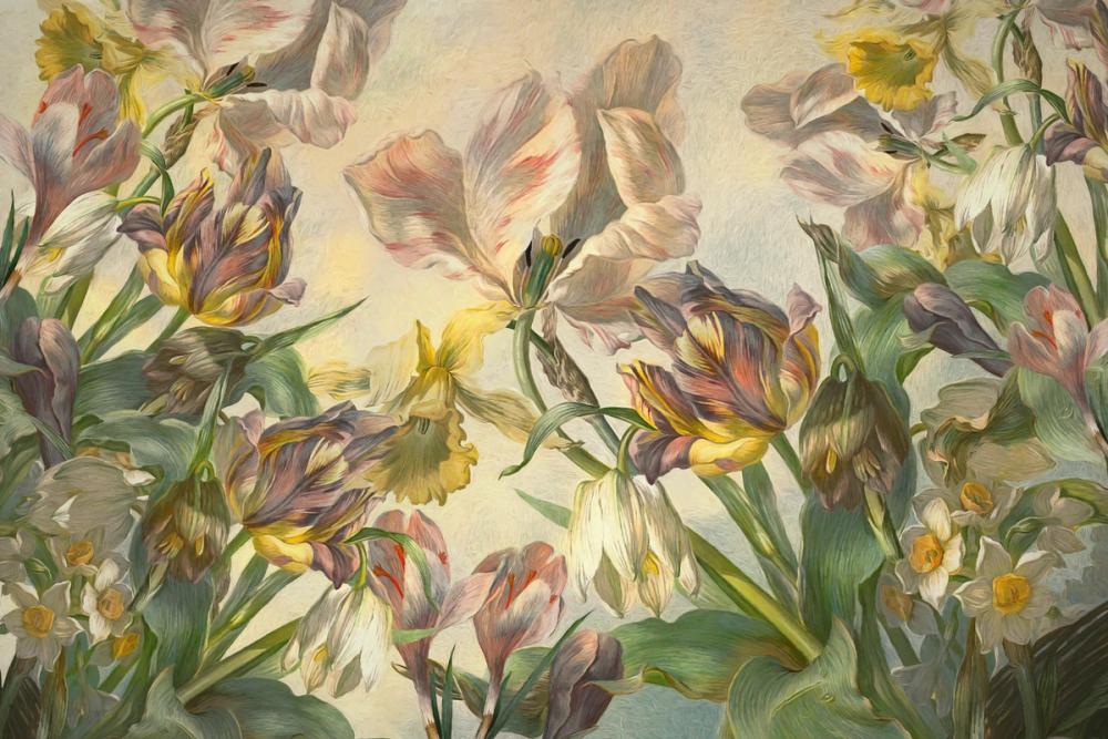 Tulips Feast, Yellow