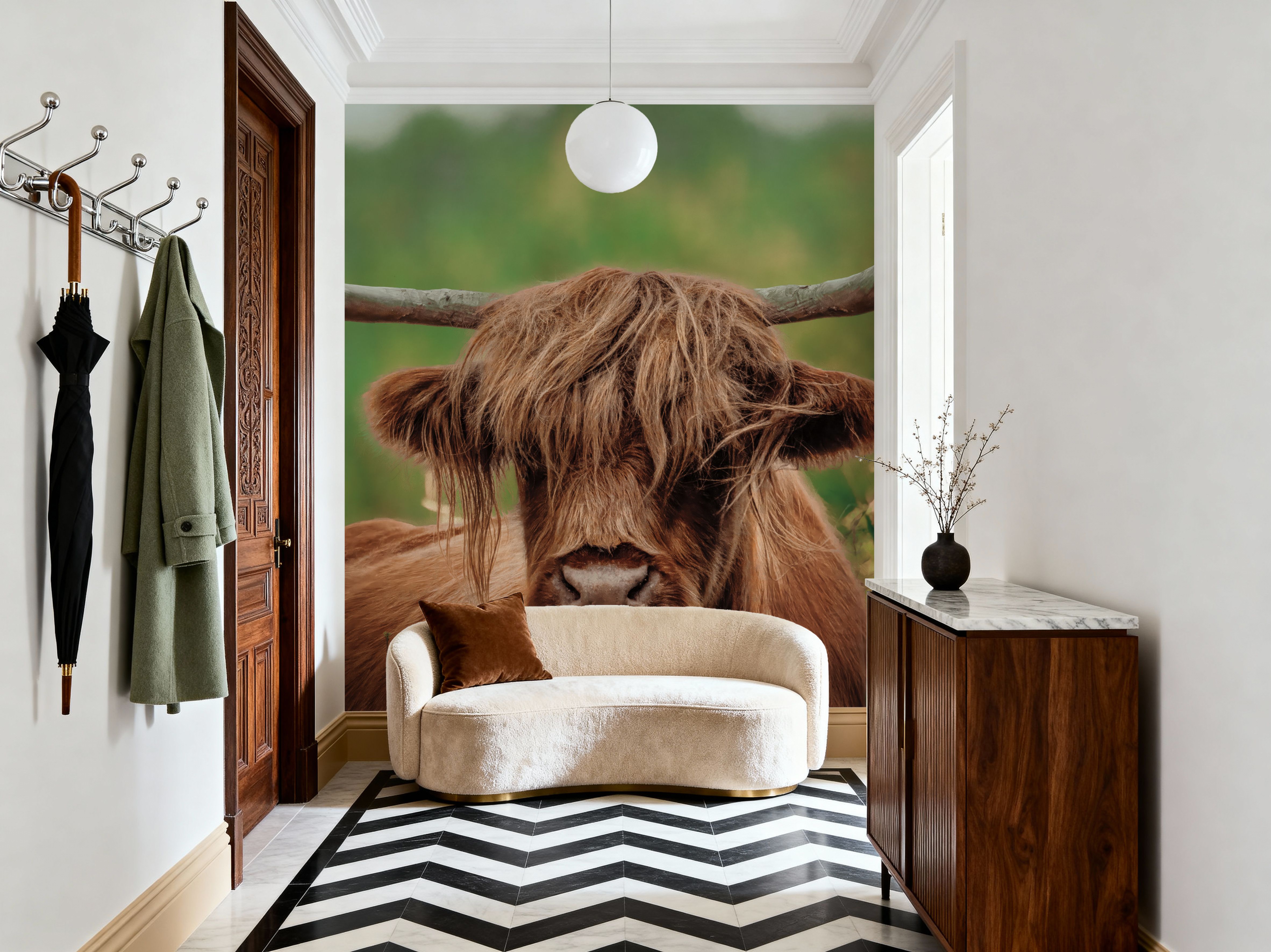 Highland Meadow Portrait