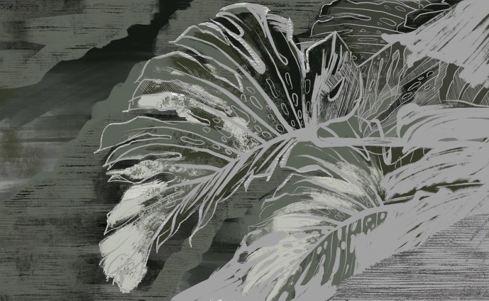 High Grunge Leaves