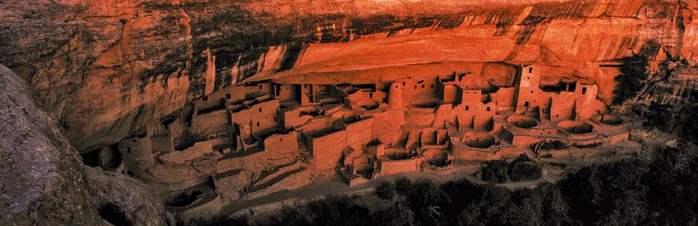 Ancient Mesa Dwelling Red
